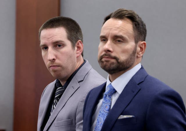 Showing no visible emotion, Fairbarn declined to speak with reporters as he departed the courtroom with his wife