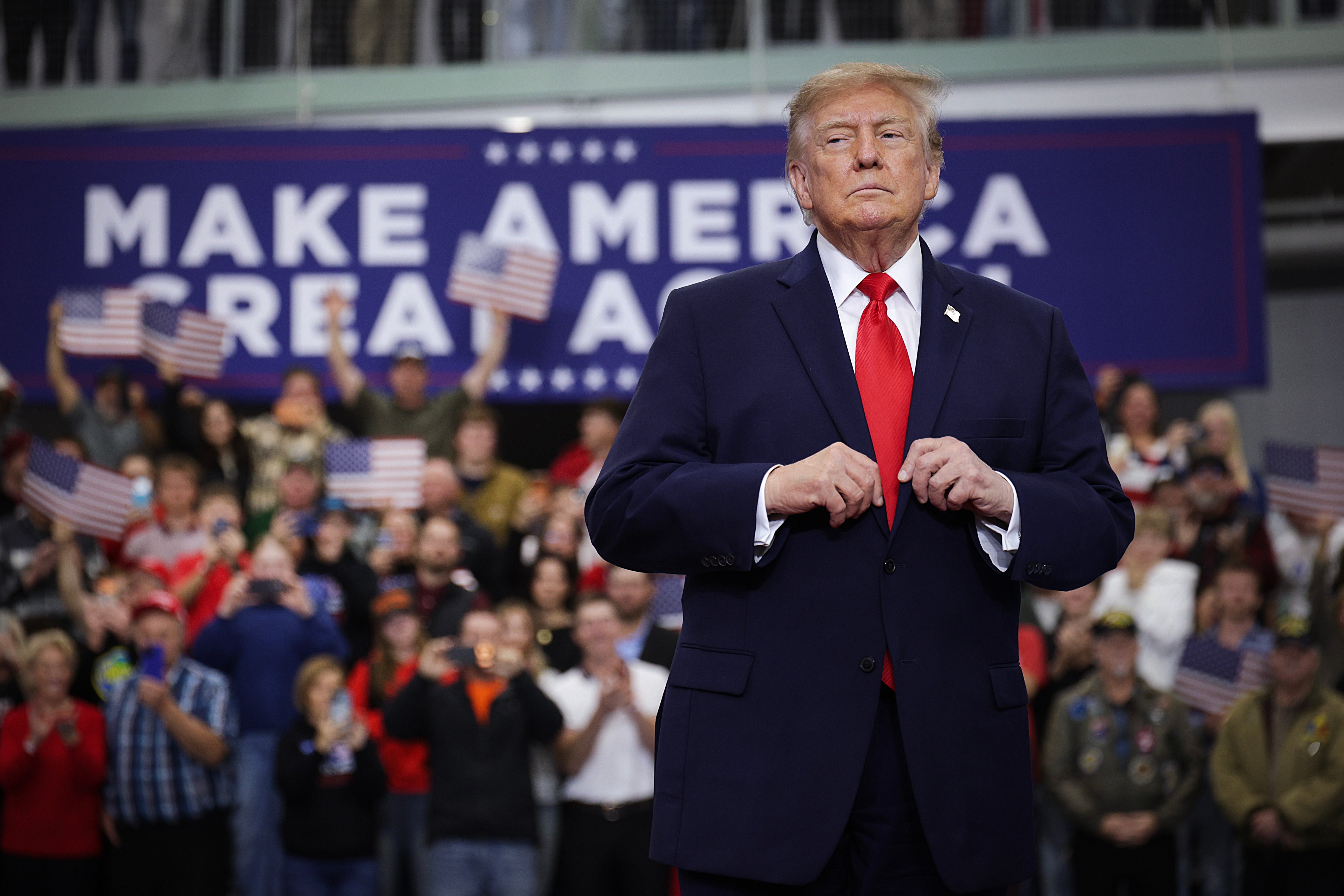 When Olohan told Trump she was from The Daily Wire, he apologized and said the outlet was ‘good’