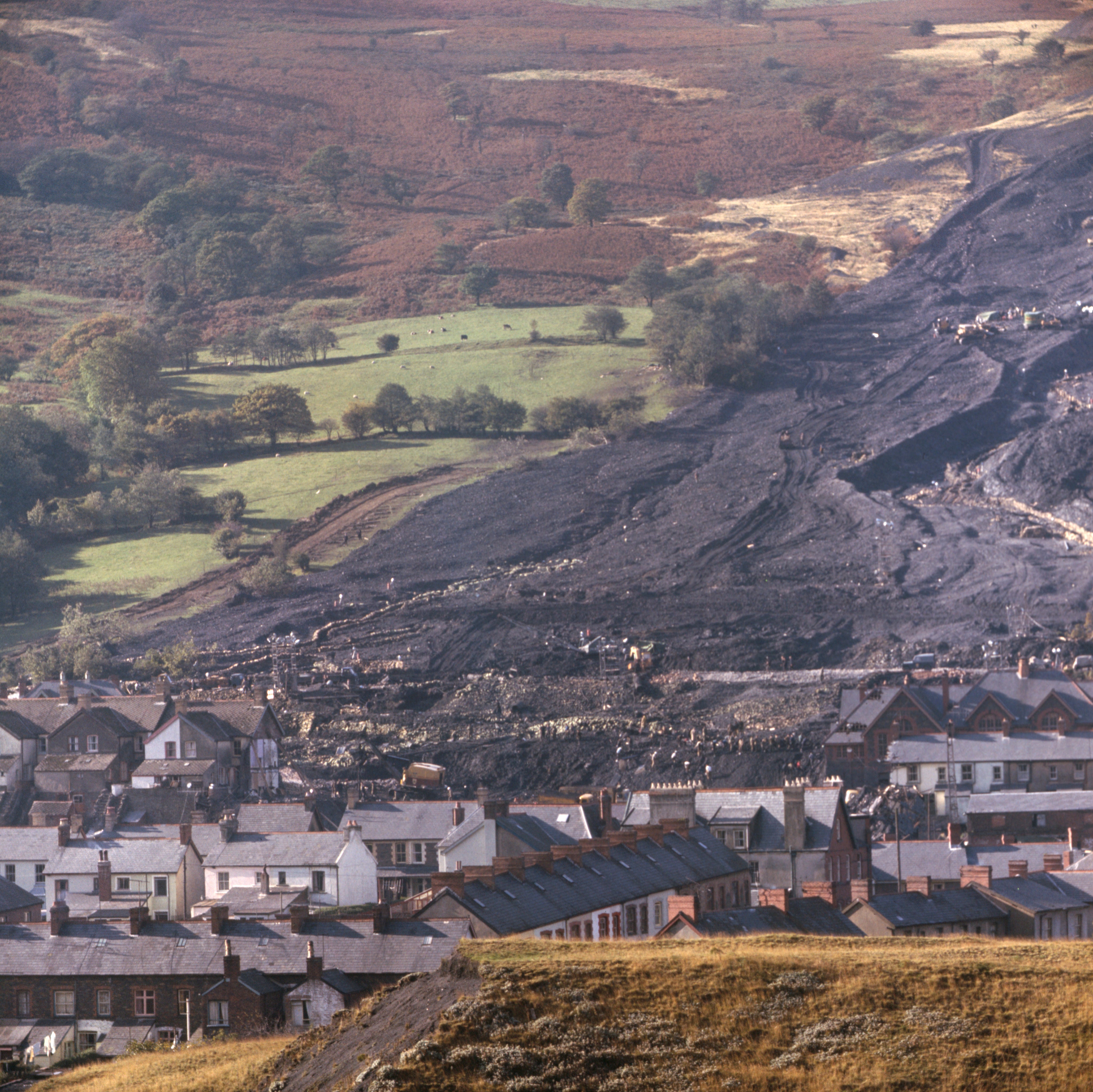 20 pictures that show the devastation caused 60 years ago by the Aberfan Disaster