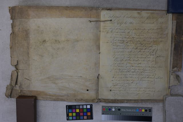 A Southampton Port Book from 1747