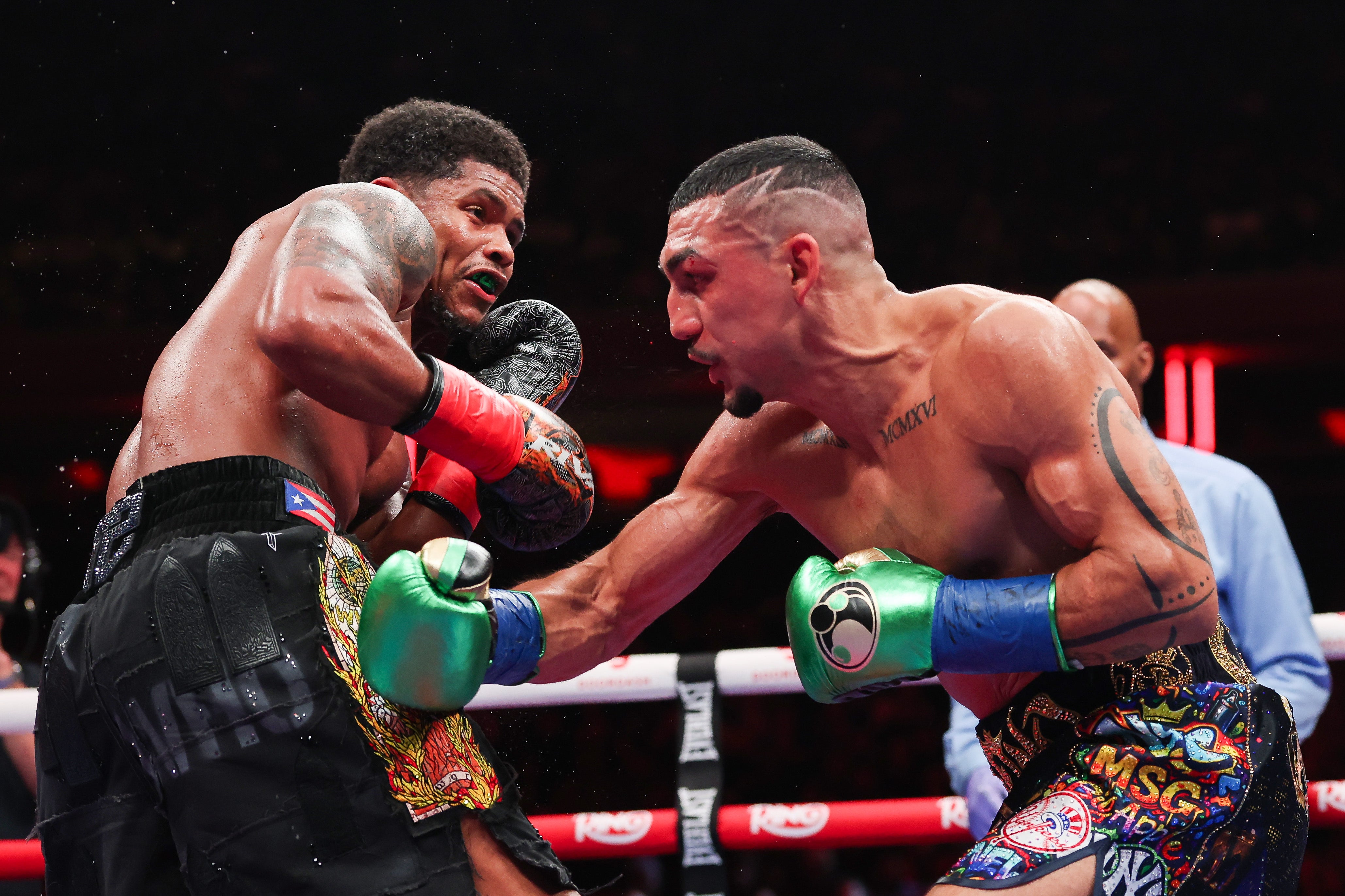Stevenson schooled Teofimo Lopez in January to become a four-weight world champion
