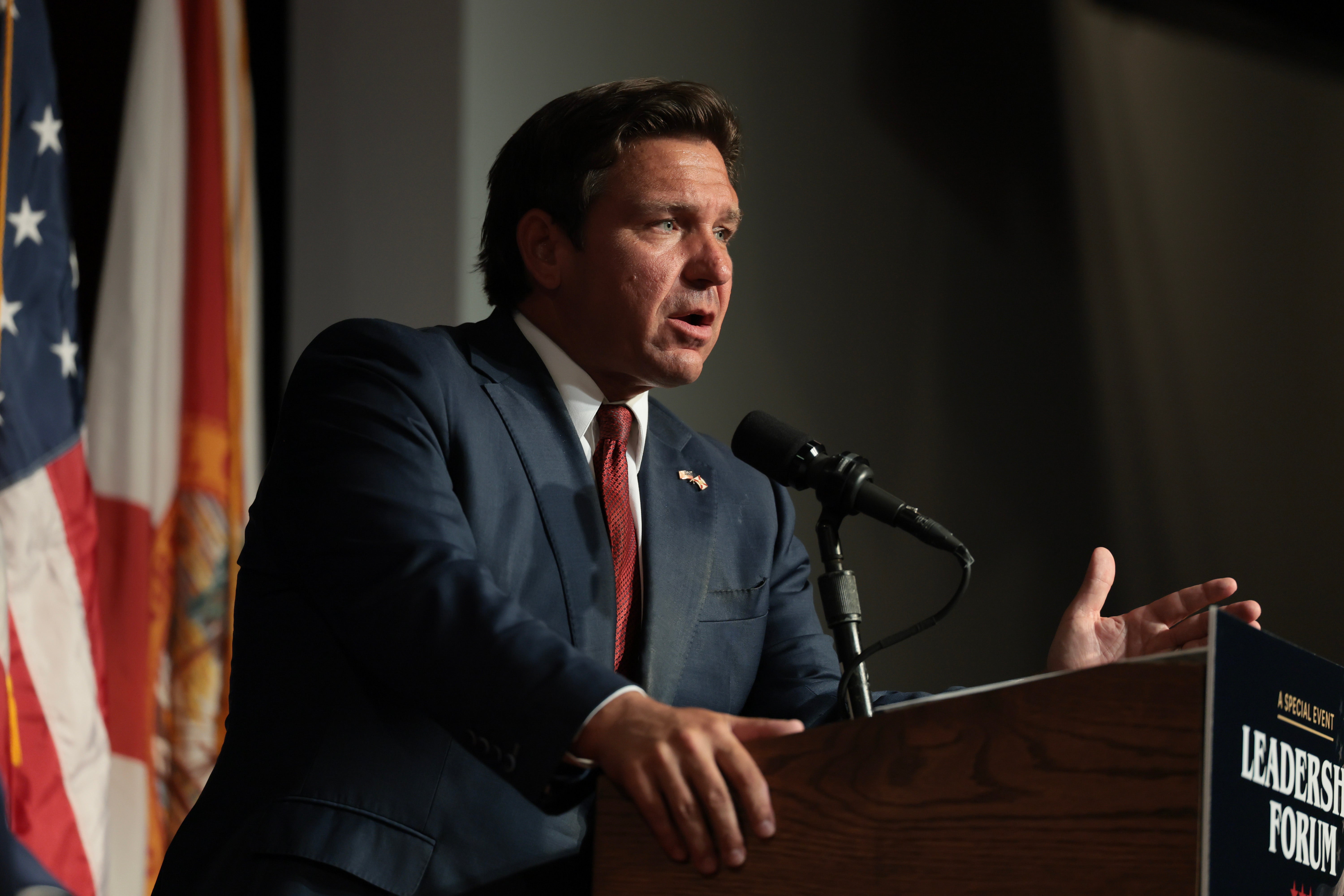 DeSantis signed legislation titled HB 1645 into law in 2024, removing the term 'climate change' from Florida statutes