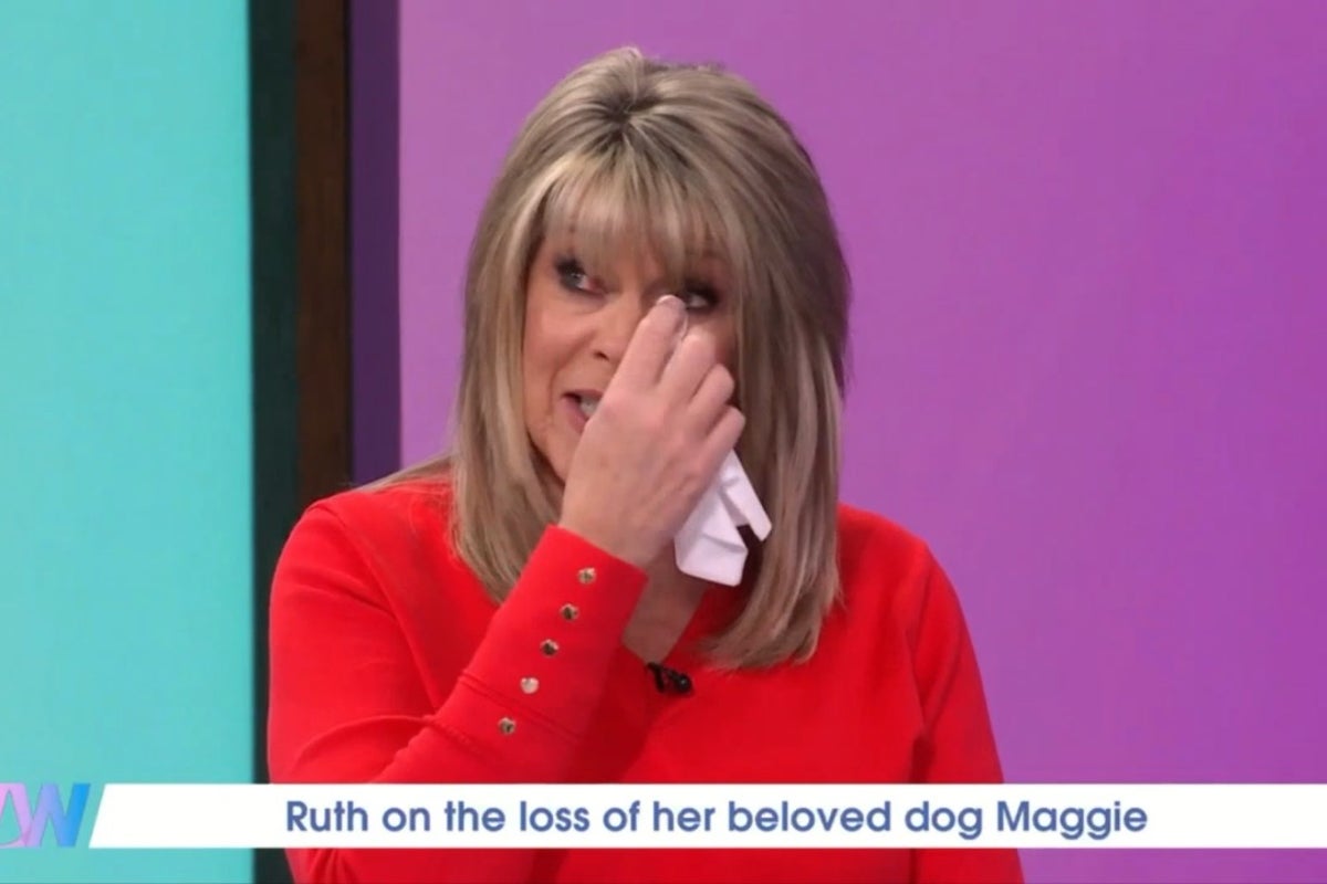 Ruth Langsford breaks down in tears on Loose Women over death of beloved dog Maggie