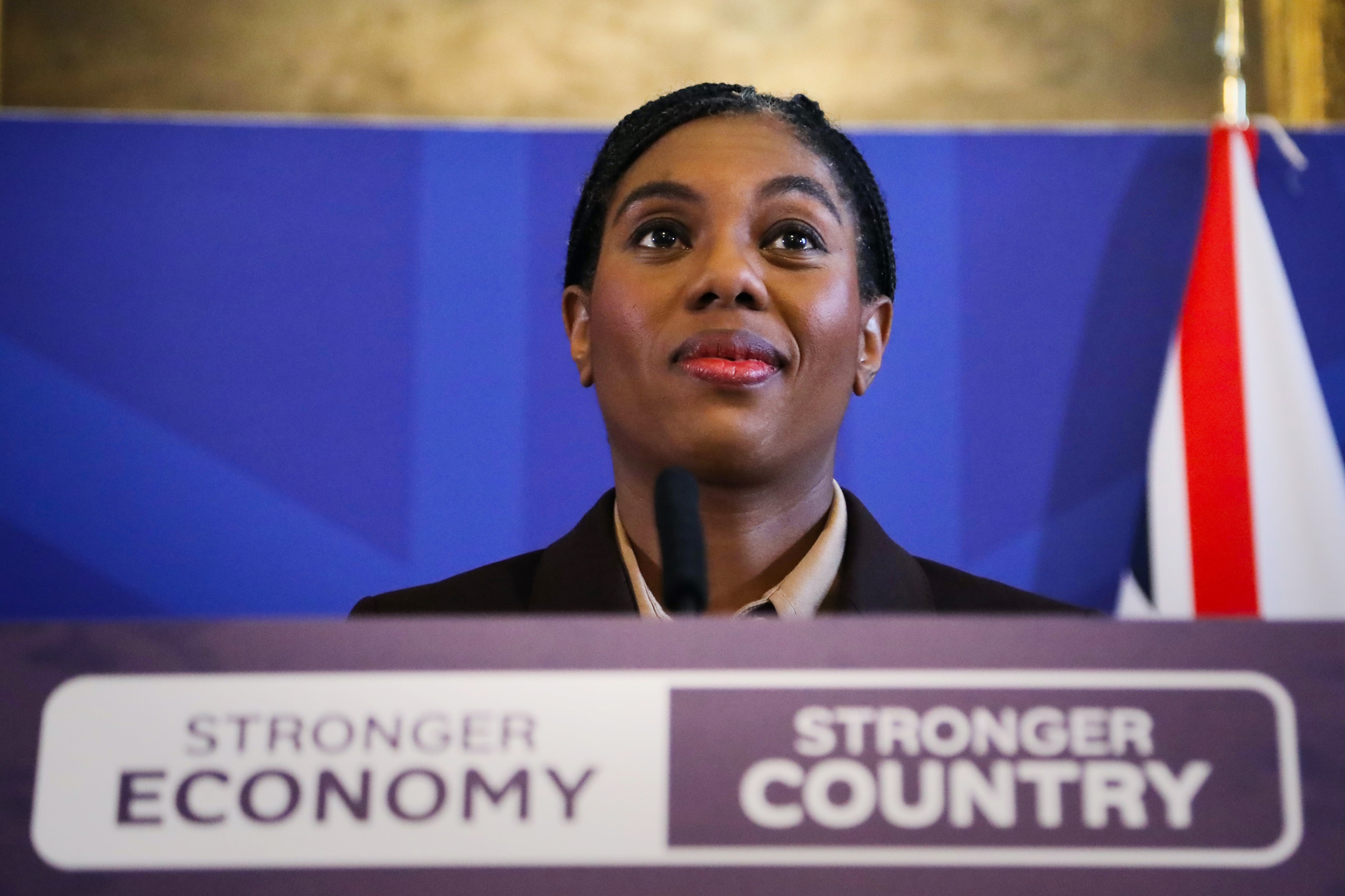 Mrs Badenoch warned that rumours the chancellor is planning to hike taxes on banks would increase mortgage costs and push up interest rates for business loans