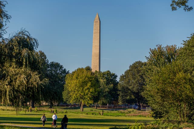 On Monday, President Donald Trump said his planned renovation of a Washington, DC, golf complex would transform ‘Trash Island’ into an ‘Island of Beauty’