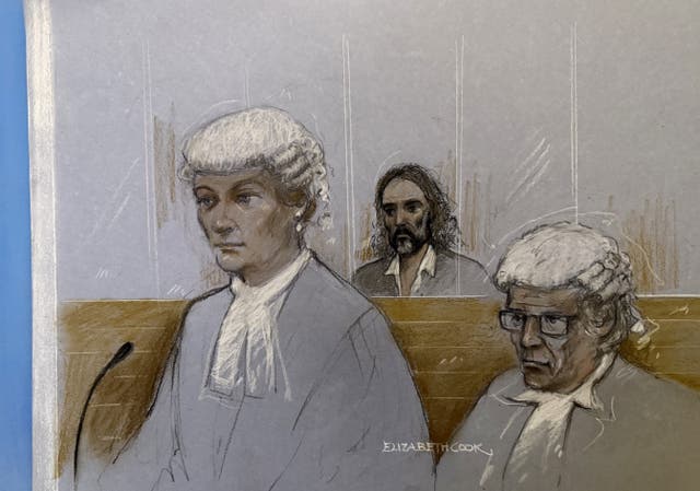 Brand discussed sitting in the ‘aquarium dock’ at Southwark Crown Court
