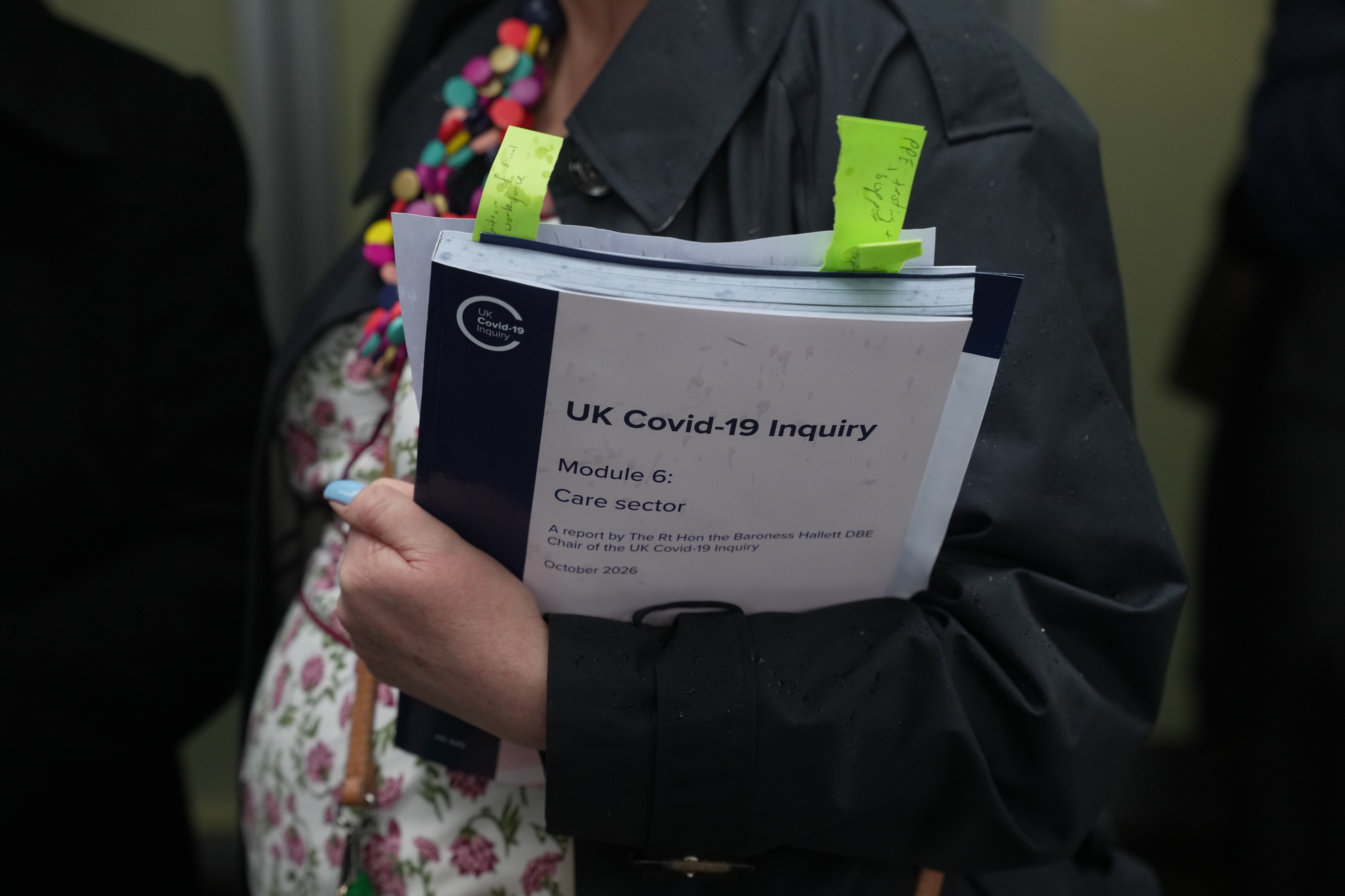 The inquiry’s chairwoman Baroness Heather Hallett, said that the high number of deaths in care homes in April 2020 brought the situation in care homes into “sharp focus”, but the shift in focus “came too late”