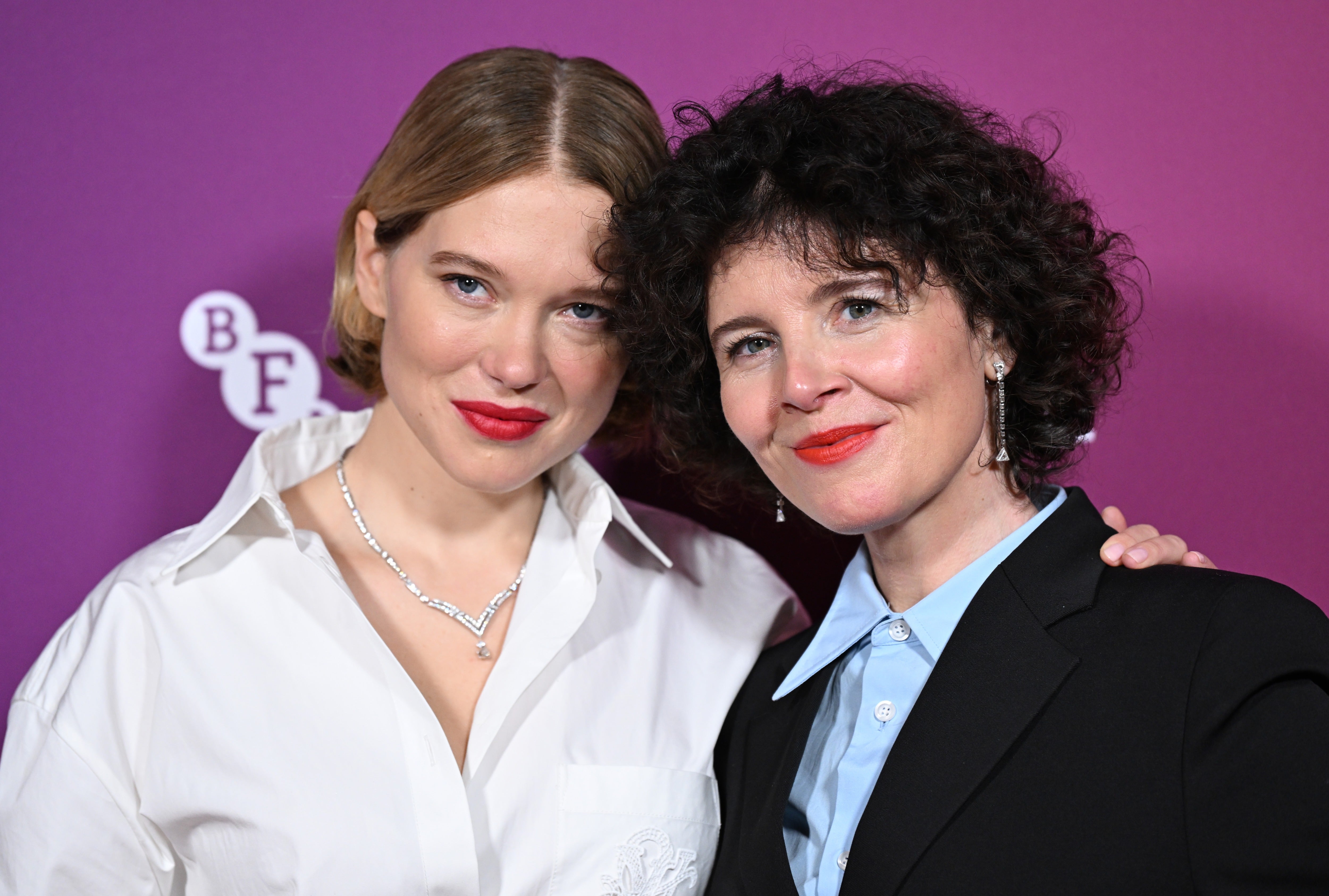 Seydoux and Kreutzer at the BFI London Film Festival premiere of ‘Gentle Monster’ this month