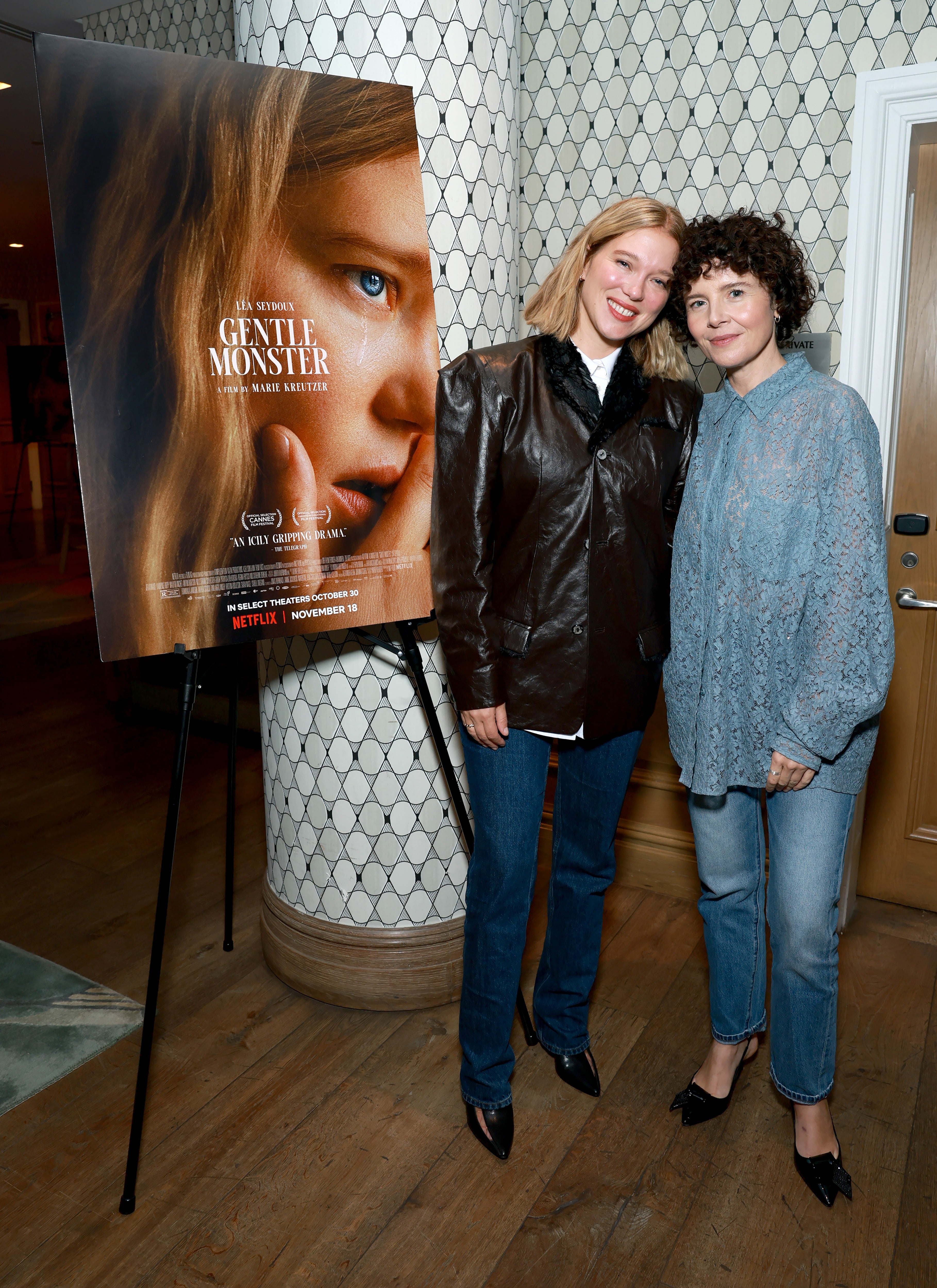 Seydoux and Kreutzer at a ‘Gentle Monster’ screening last month