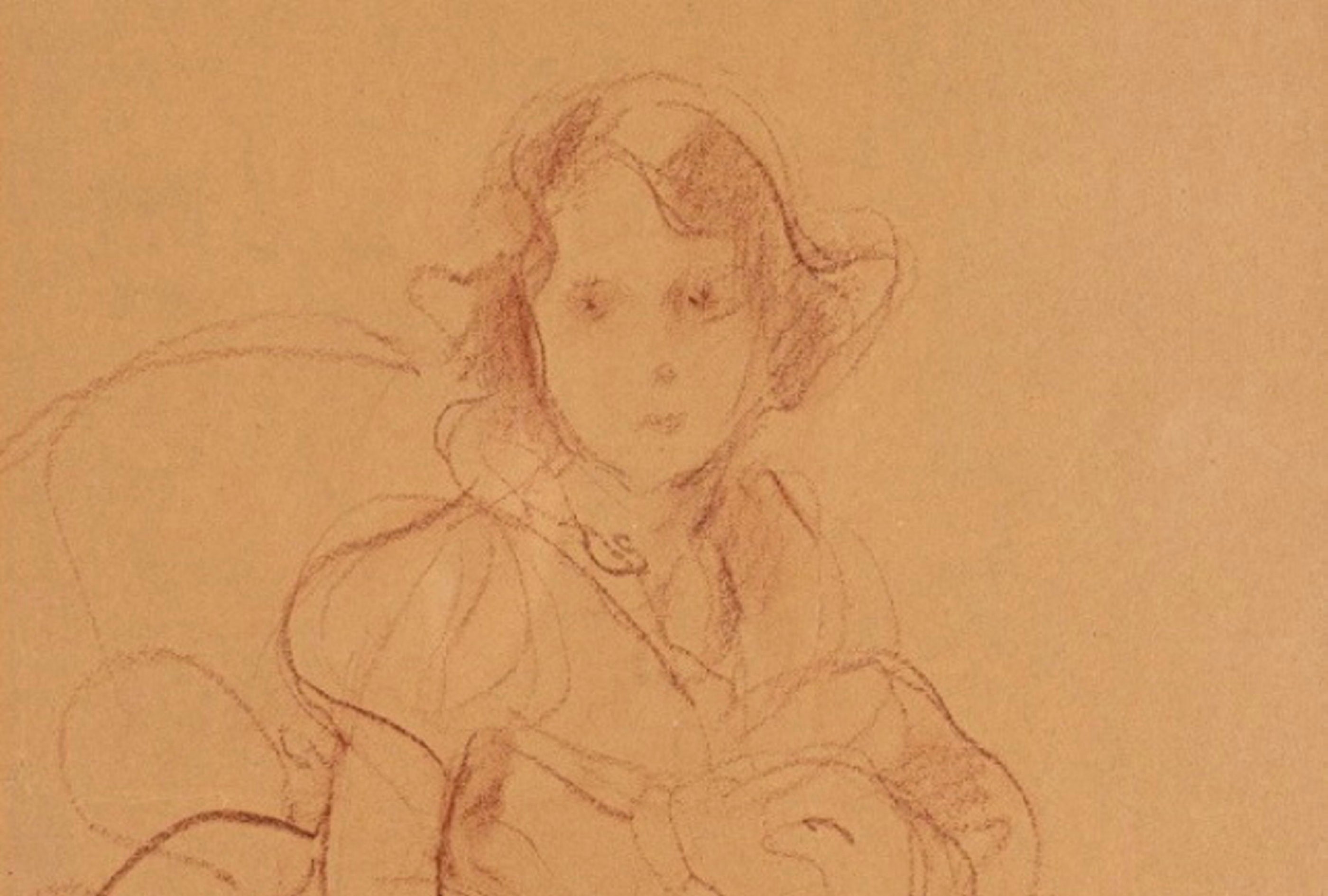 Rare sketch of young Queen Elizabeth to go up for auction – for less than expected