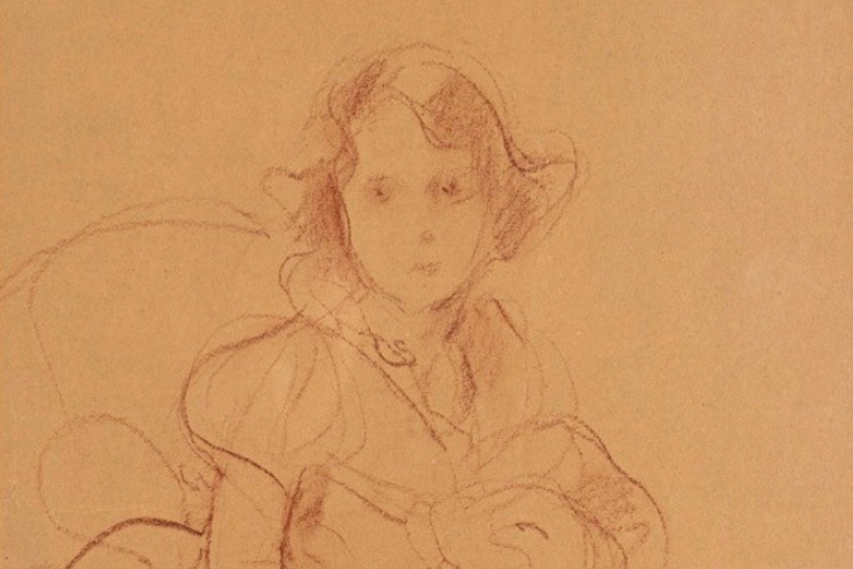 Rare sketch of young Queen Elizabeth goes up for auction