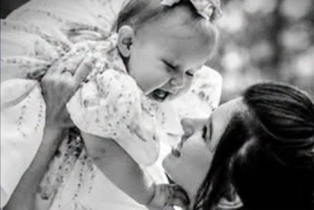 Inna Maryukhna with her daughter Angelina – killed by Russian attack in Kharkiv, Ukraine