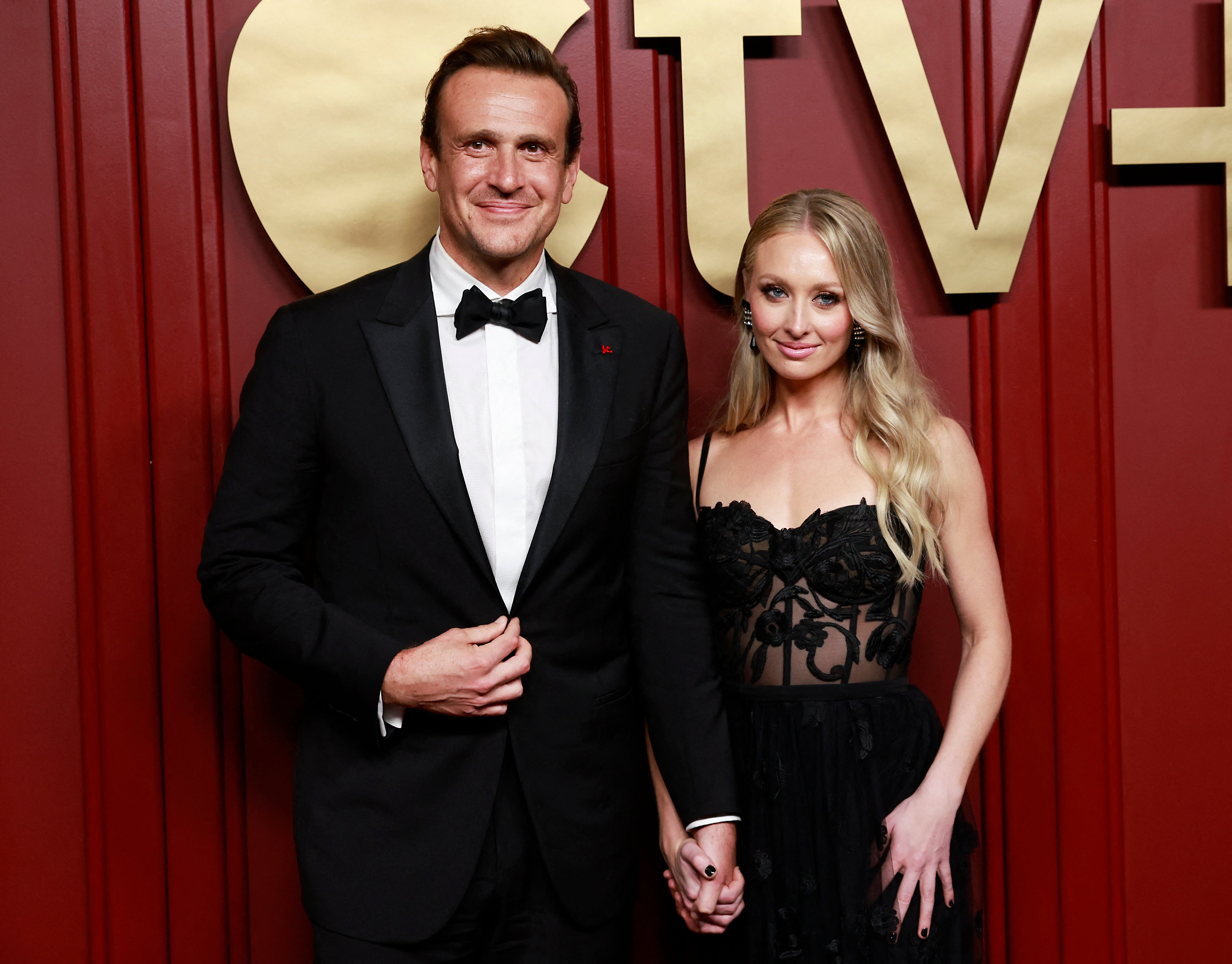 Jason Segel and Kayla Radomski