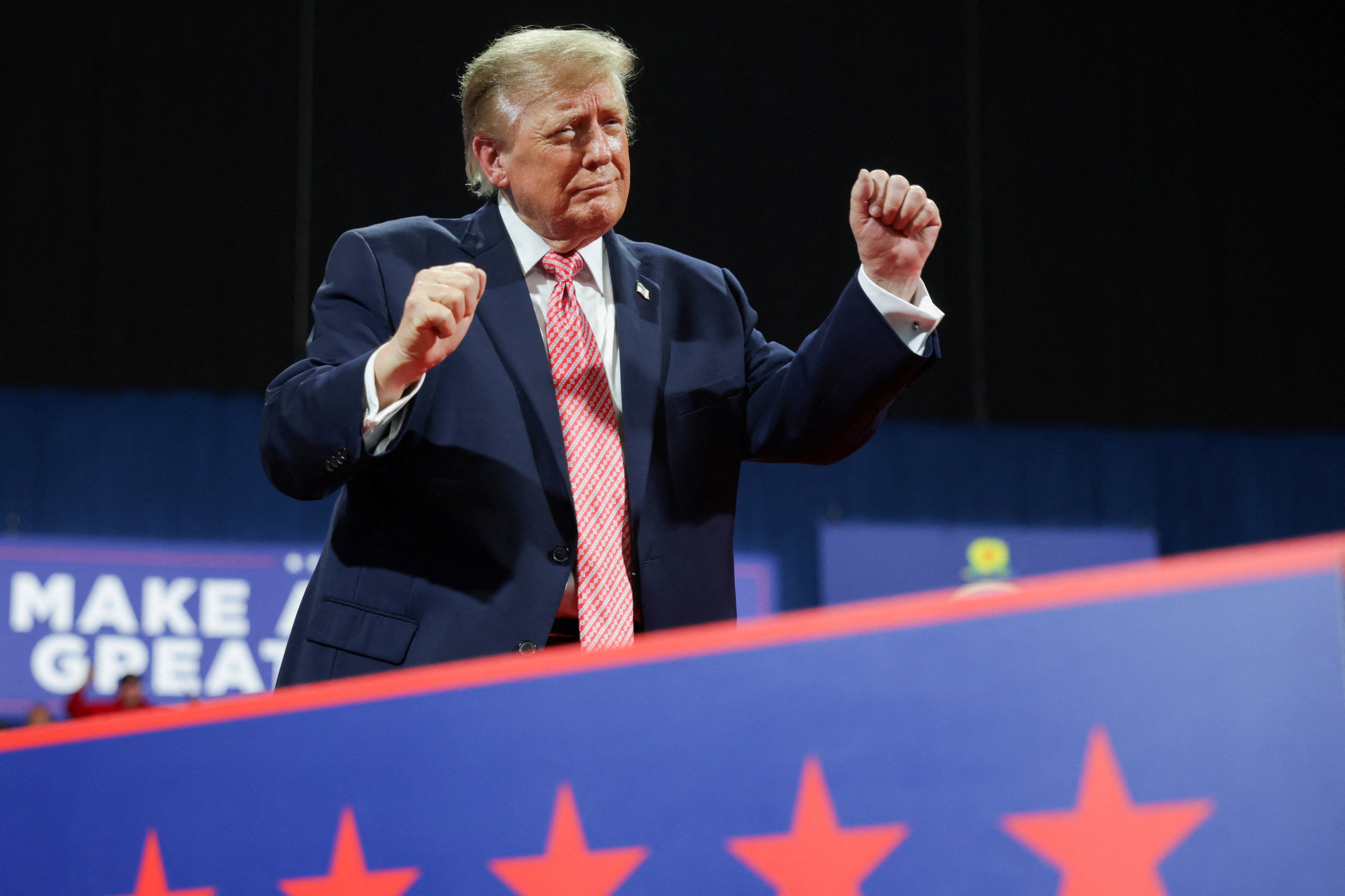 Trump used taxpayer funds to make campaign-style ads — and now his super PAC is running them