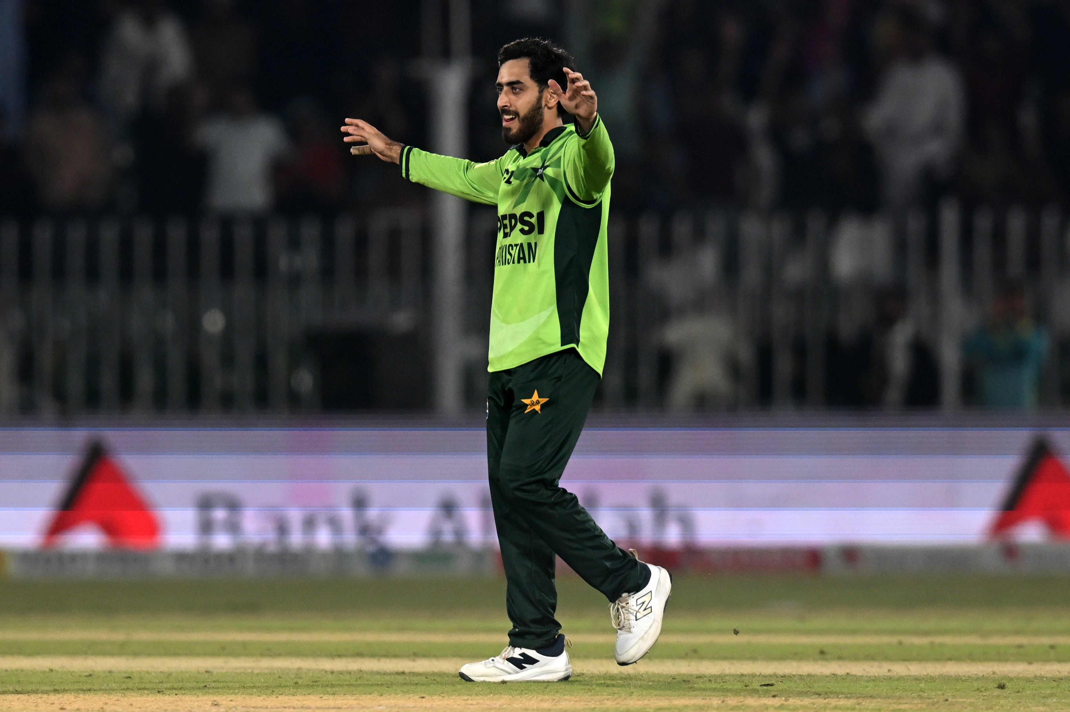 Arafat Minhas starred with bat and ball