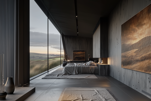 The house will look out over moorland