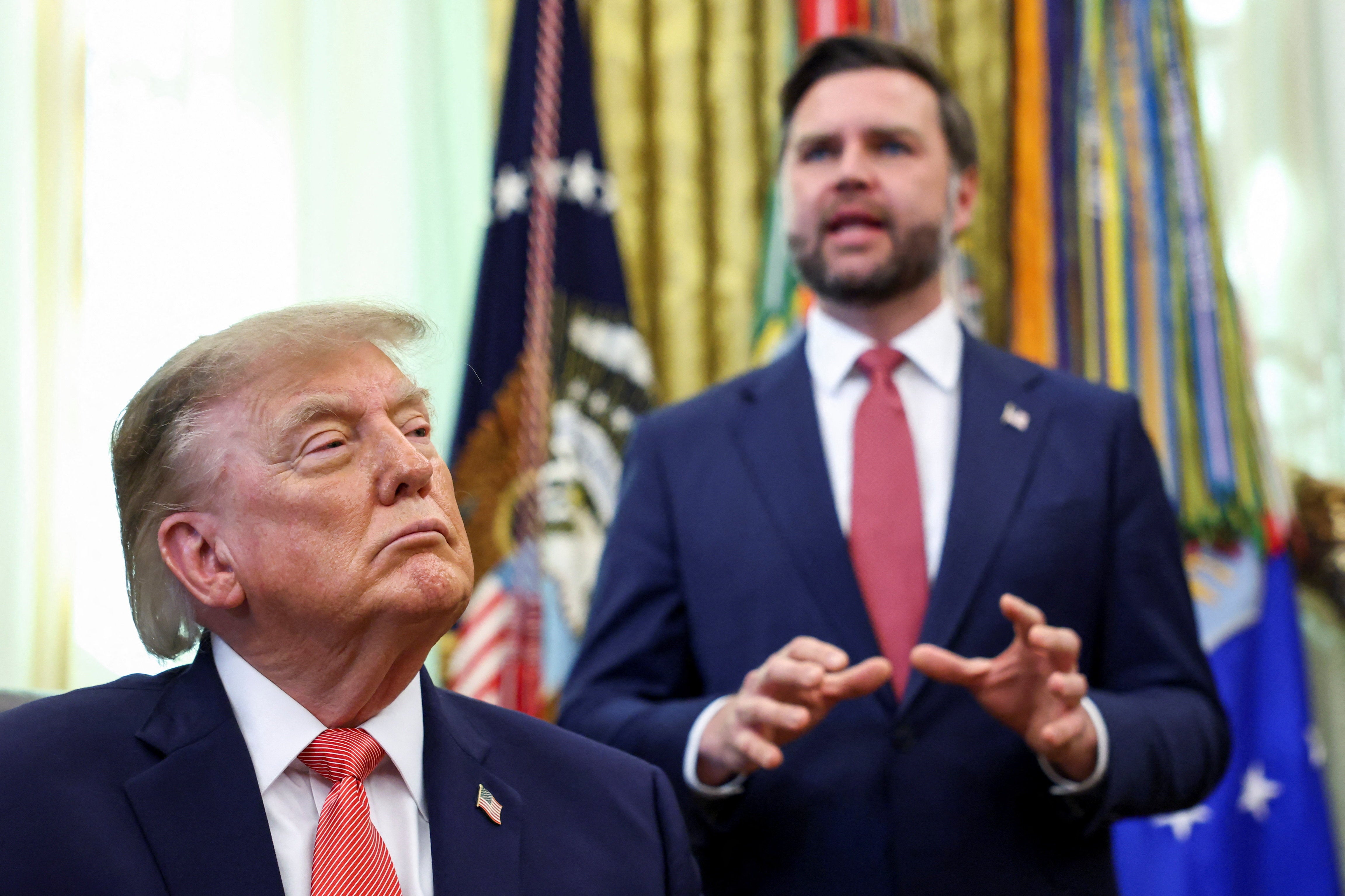 Trump can’t stop comparing his crowd size to Vance’s, insiders reveal - The Independent