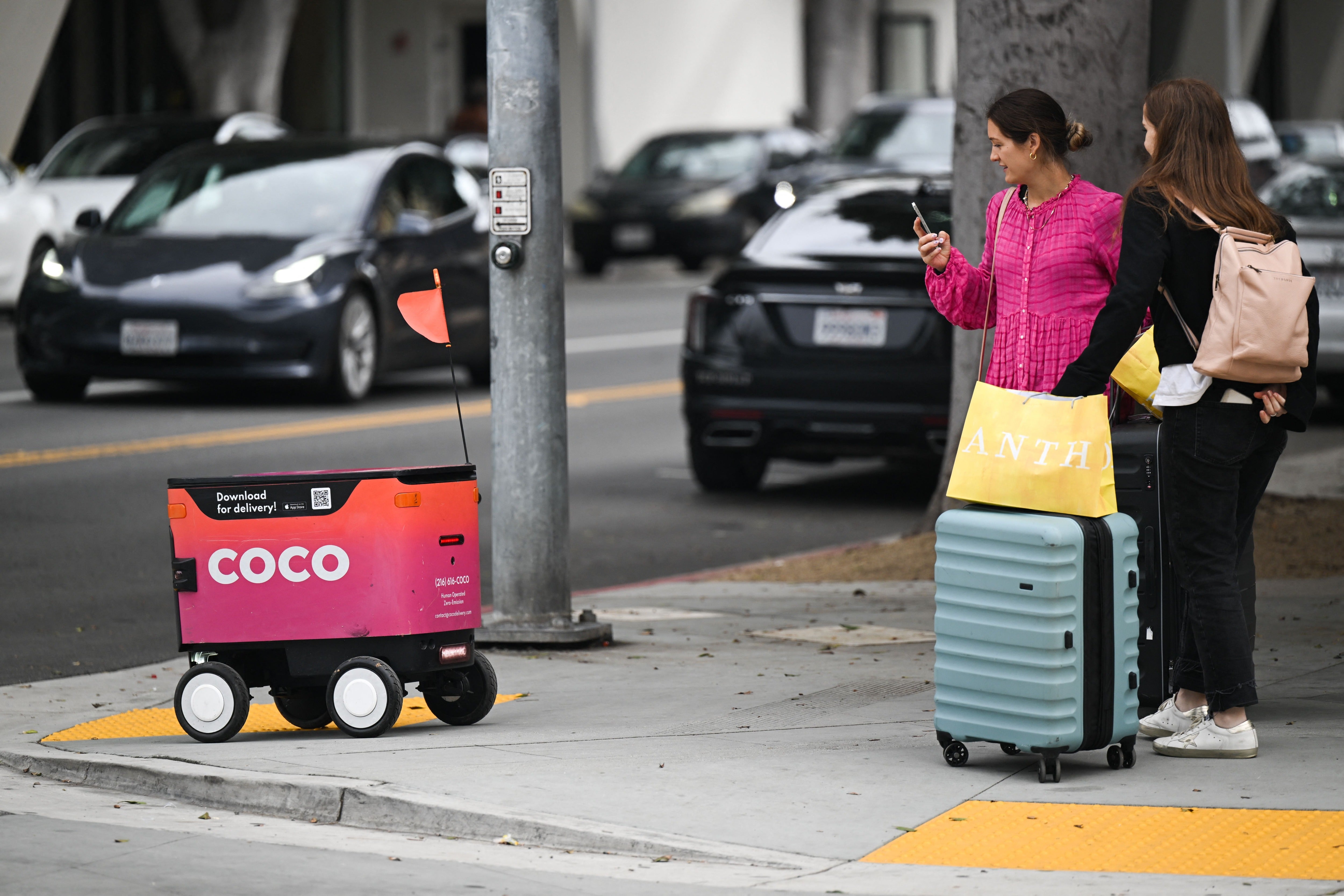 Chicago delivery robot firms sued over alleged biometric data collection