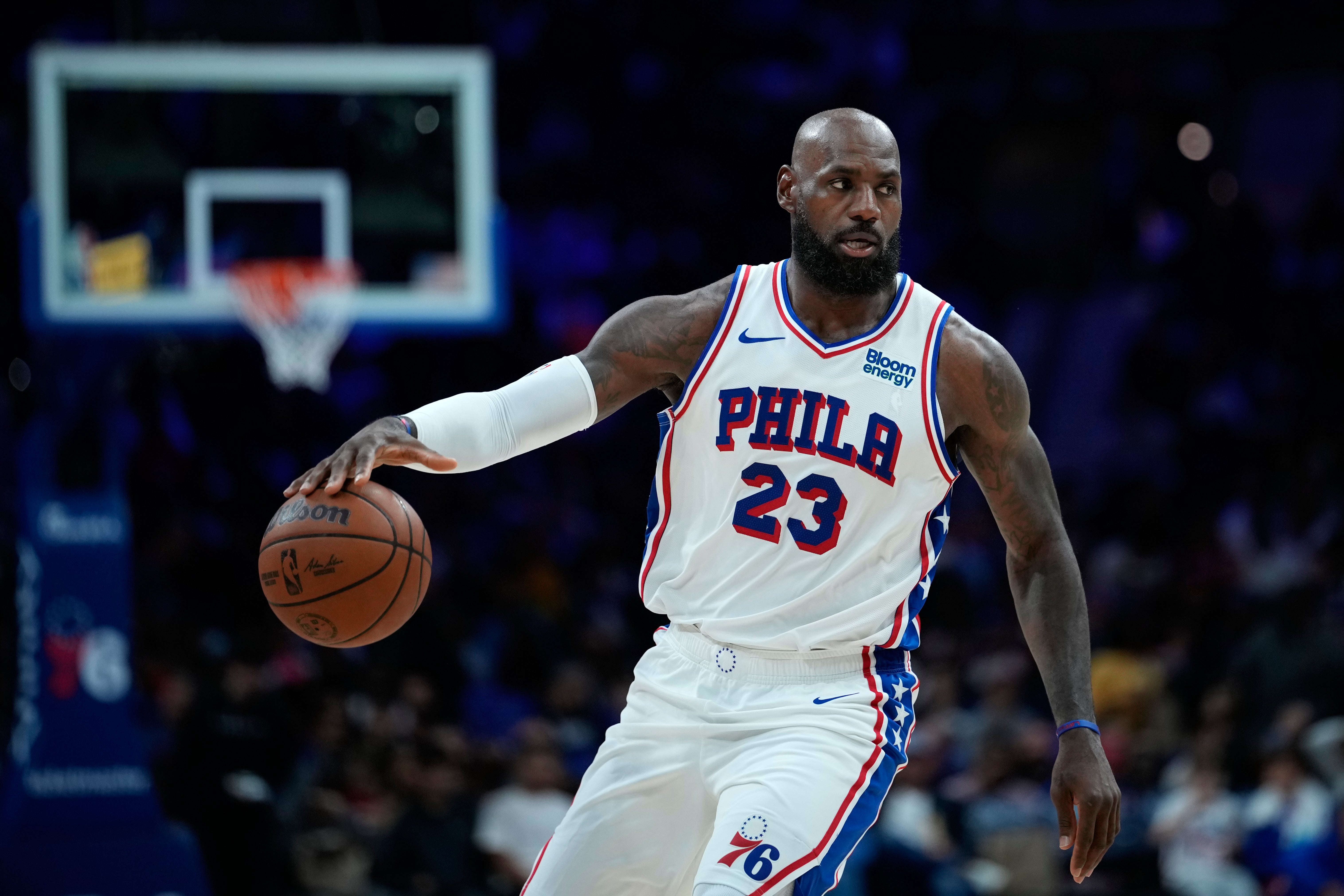 LeBron James impressed in preseason for the 76ers
