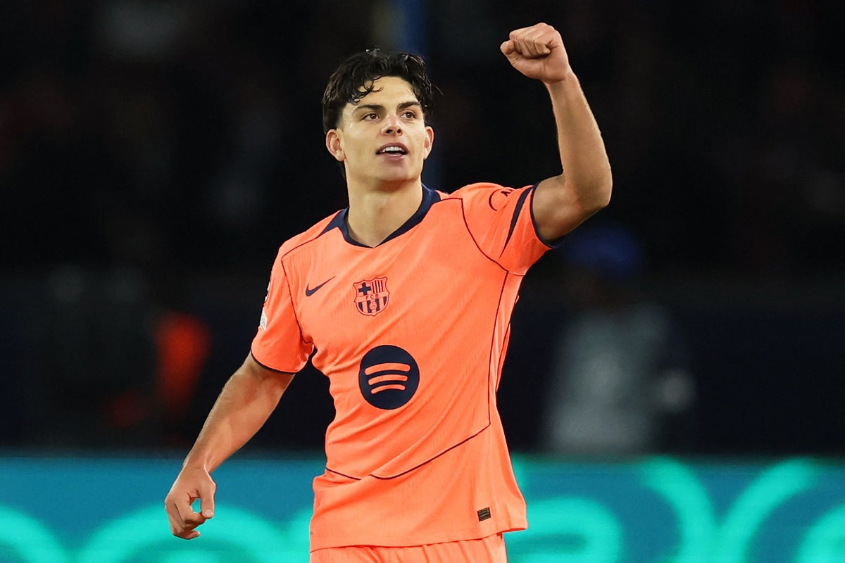 PSG v Barcelona LIVE: Visitors level after Joan Garcia’s goalkeeping heroics in Champions League clash