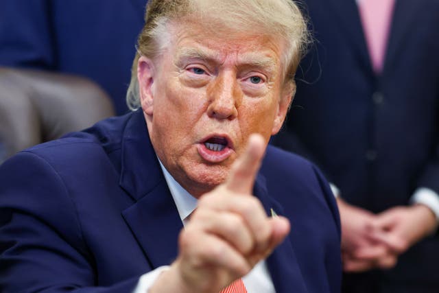 Trump was asked about his plan to pay people to snitch on government fraud, he then focused on me for the rest of the event. Trump called me a ‘sick person’ and questioned who I was - then his team took it to another level