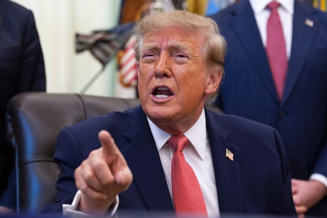 President Donald Trump blew up at The Independent’s Andrew Feinberg Tuesday, just his latest spat with a White House reporter