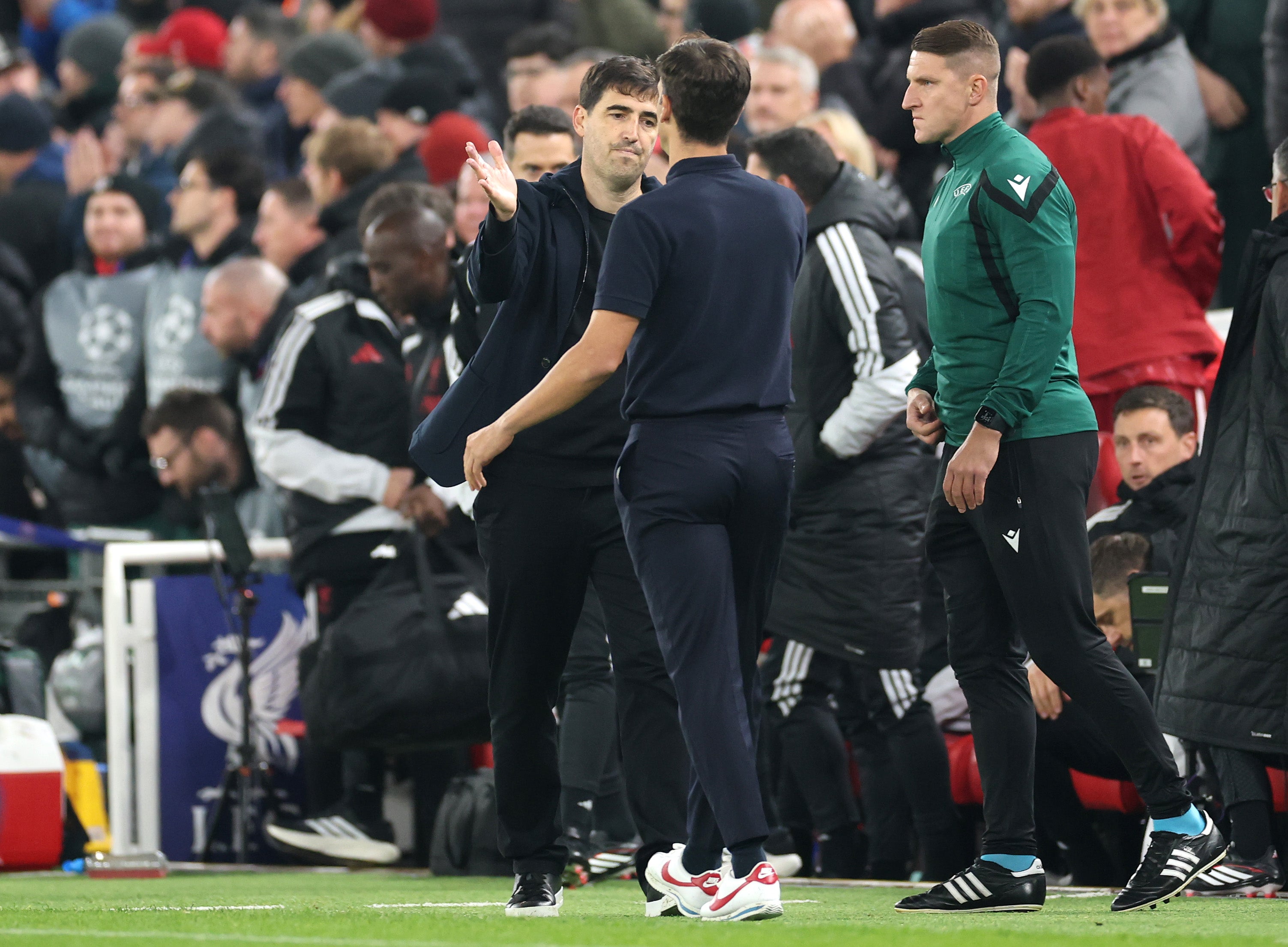 The worst half-hour of Andoni Iraola's reign did not cost him against former assistant Inigo Perez