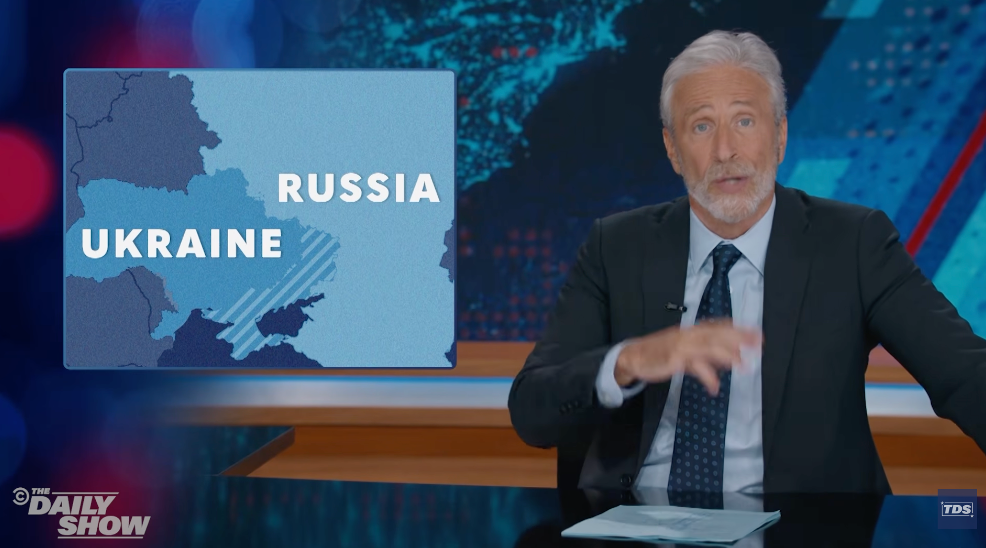 Jon Stewart tears into Trump’s Russian diesel deal as Ukraine crisis deepens
