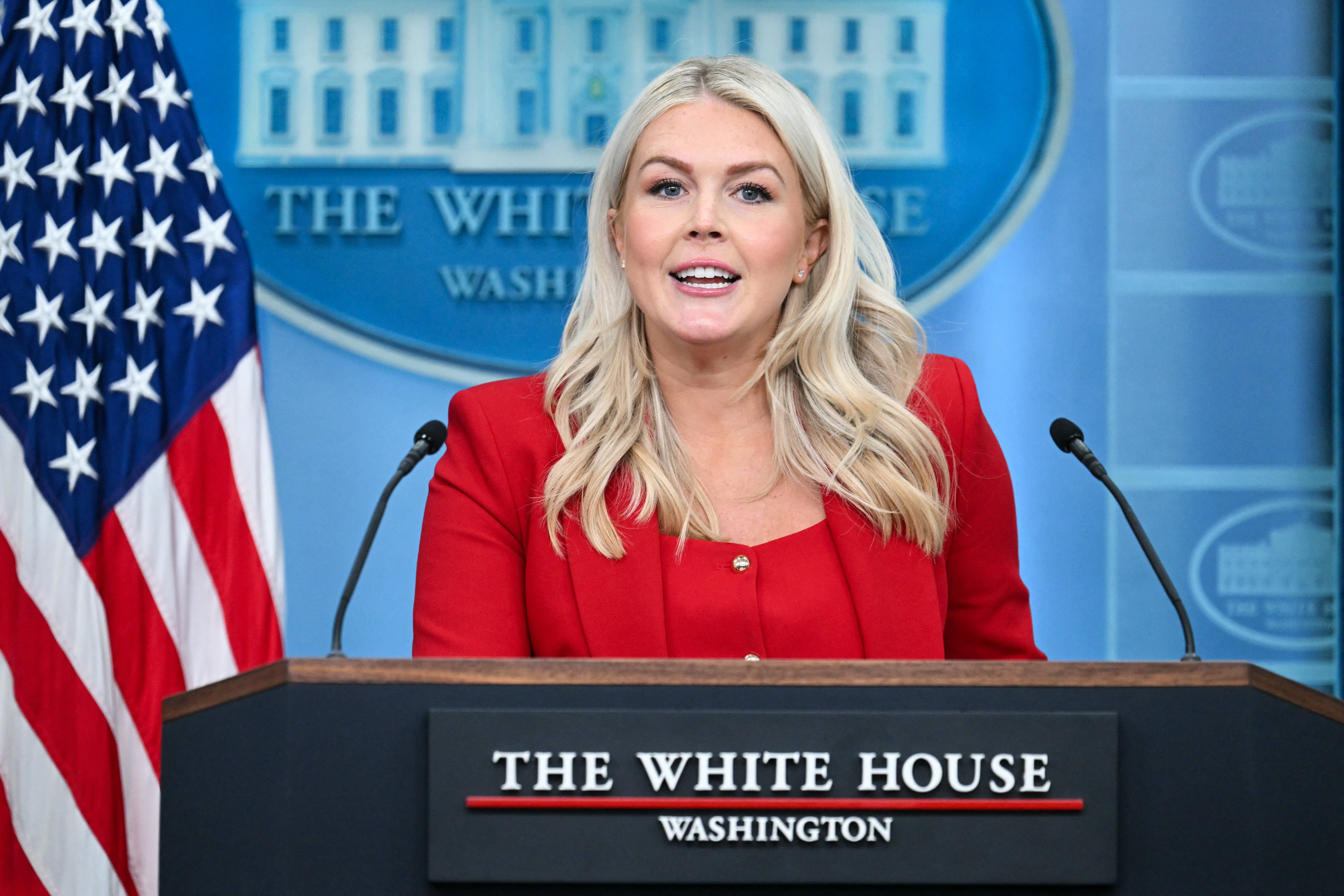 Karoline Leavitt weighs in on successor Katie Zacharia’s 5-day tenure as press secretary