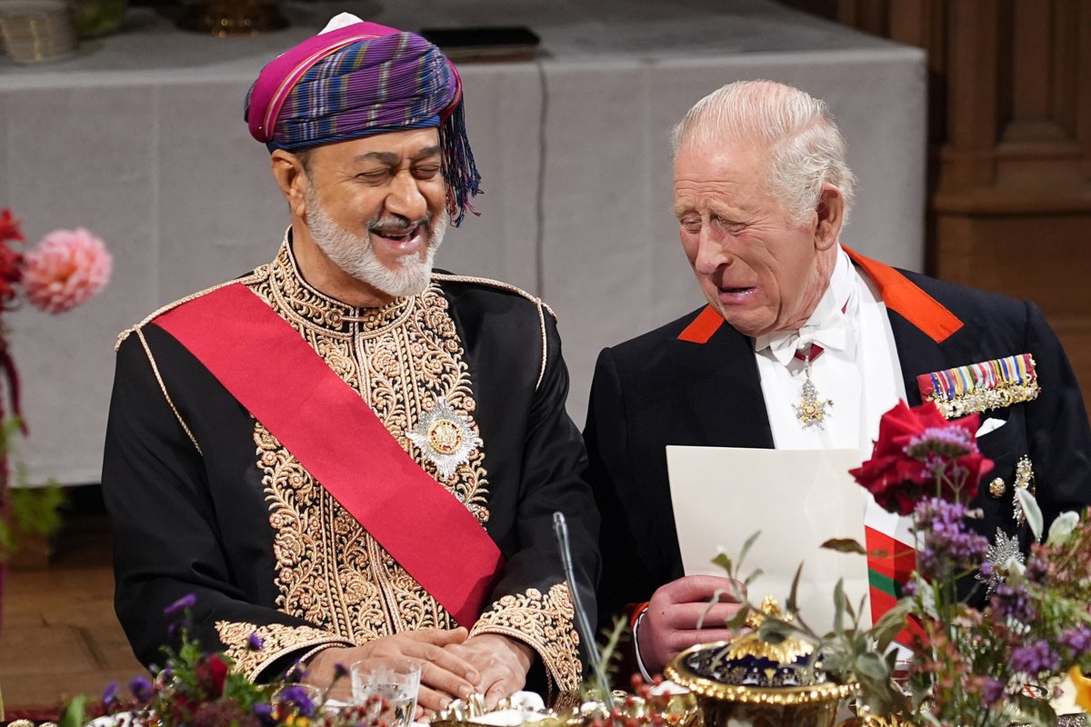 King Charles praises Oman's 'noble efforts' on Strait of Hormuz