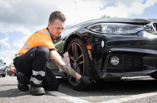 Halfords runs autocentres alongside its retail stores (Matt Alexander Media Assignments/PA)