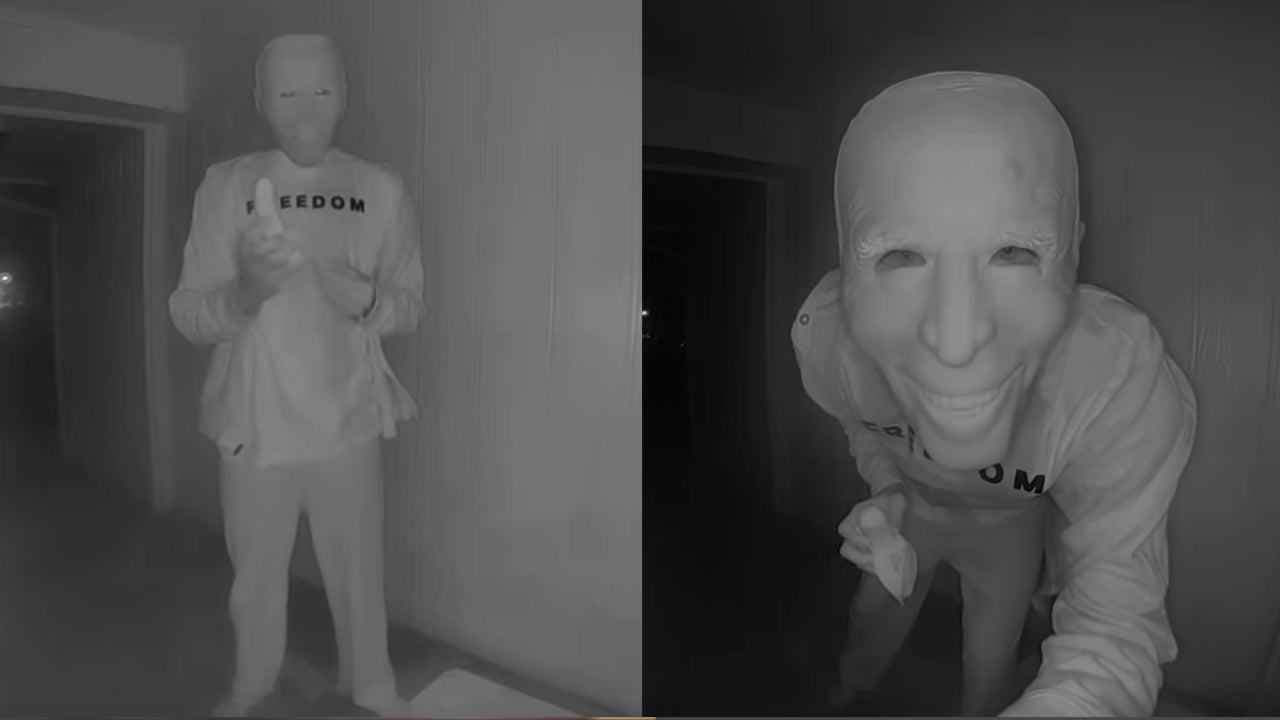 Creepy incident caught on doorbell camera