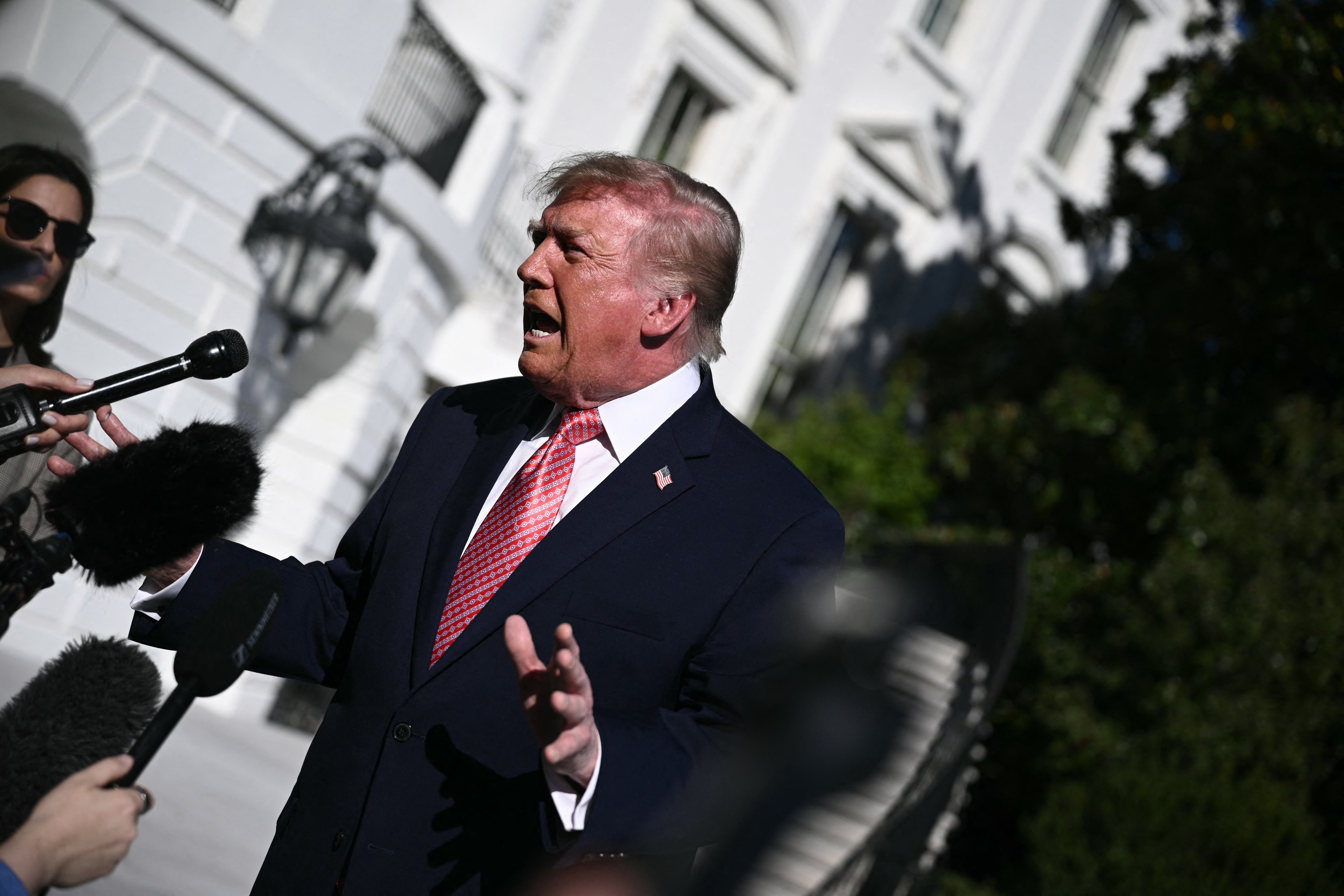 The White House often adopts a similarly combative tone to the president in its official messaging on behalf of the administration