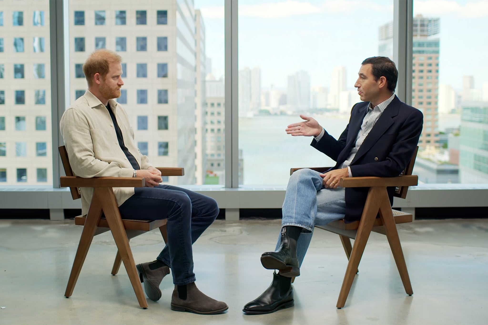 Prince Harry spoke to GQ