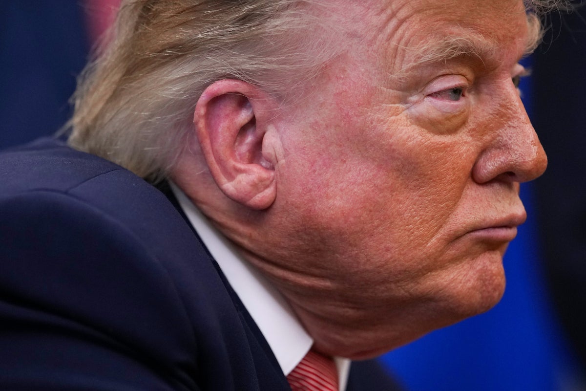 President Trump Clashes With Reporter During Oval Office Press Gathering