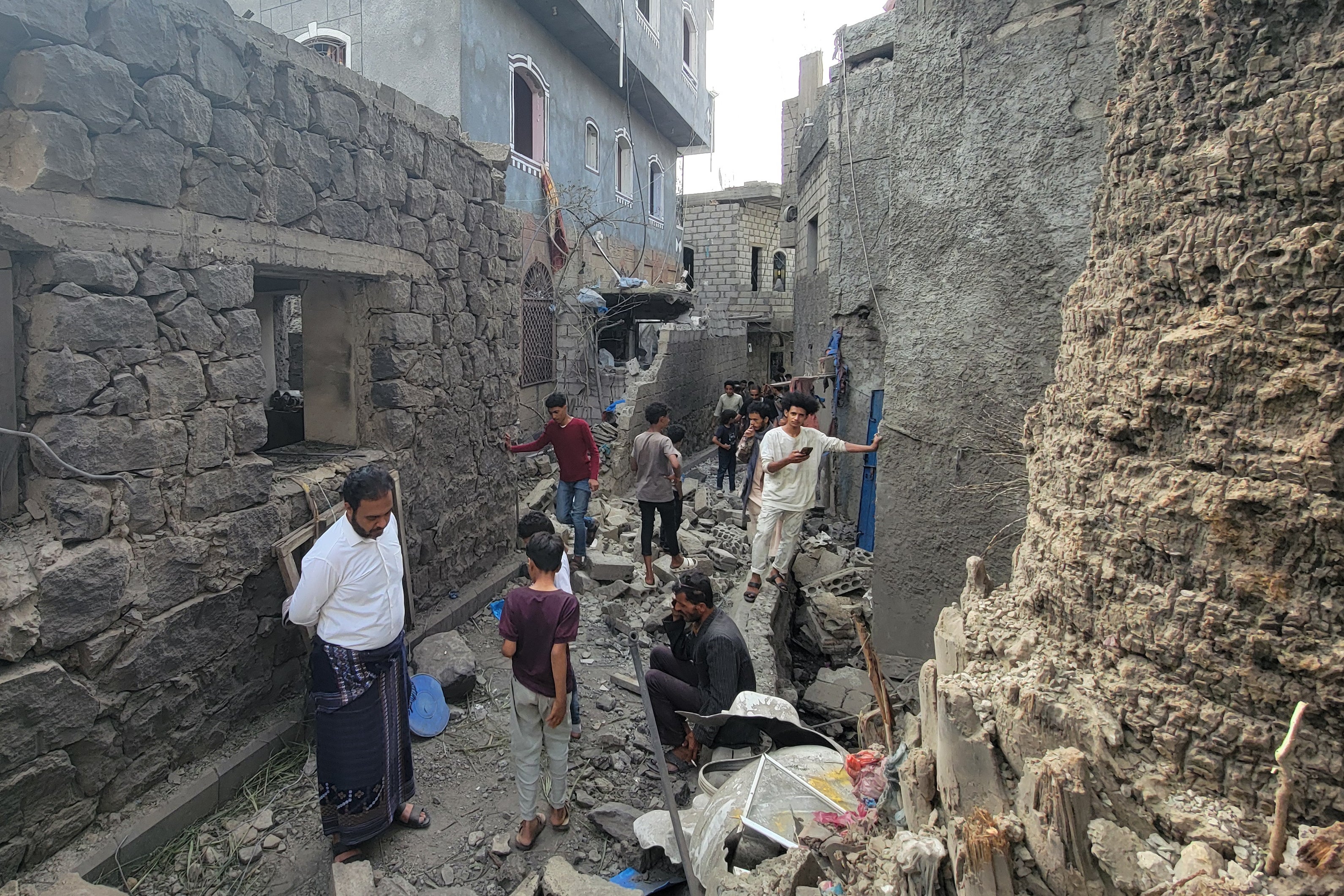 Mideast Wars Yemen