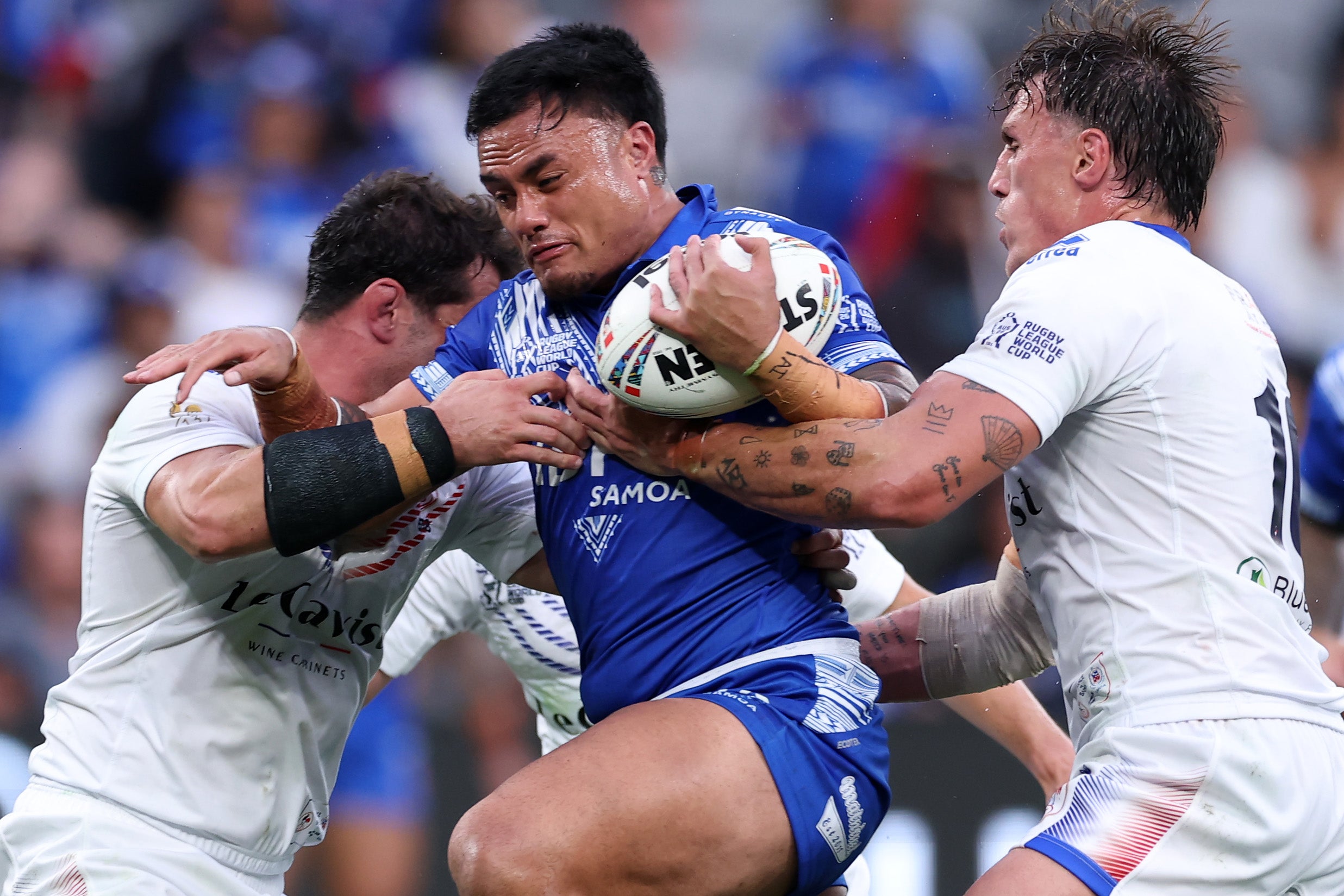 France struggled to keep Samoa at bay but can they improve against England on Saturday