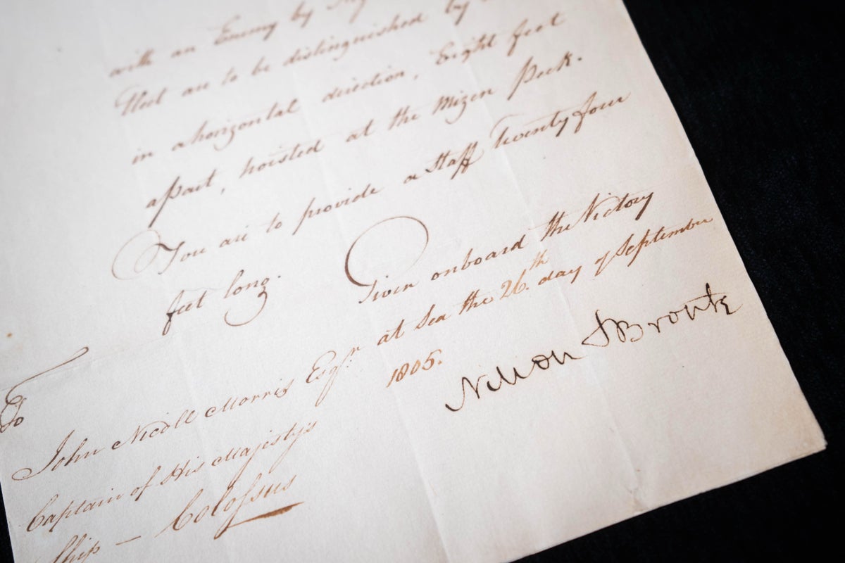 Nelson letter collection expected to fetch £6m at auction