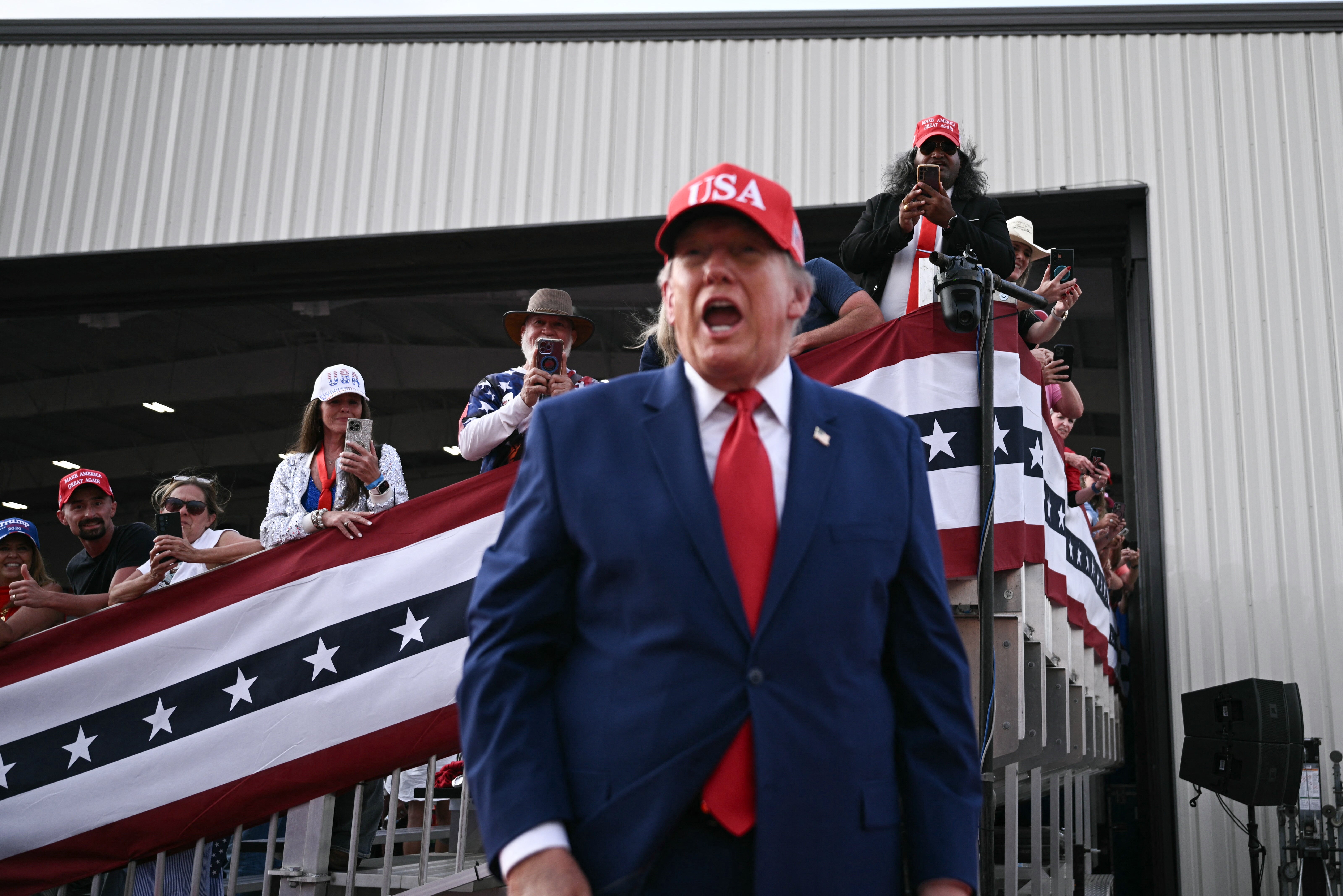 Trump has chosen to focus on turning out the MAGA vote in red states, rather than weighing in on specific races in battlegrounds
