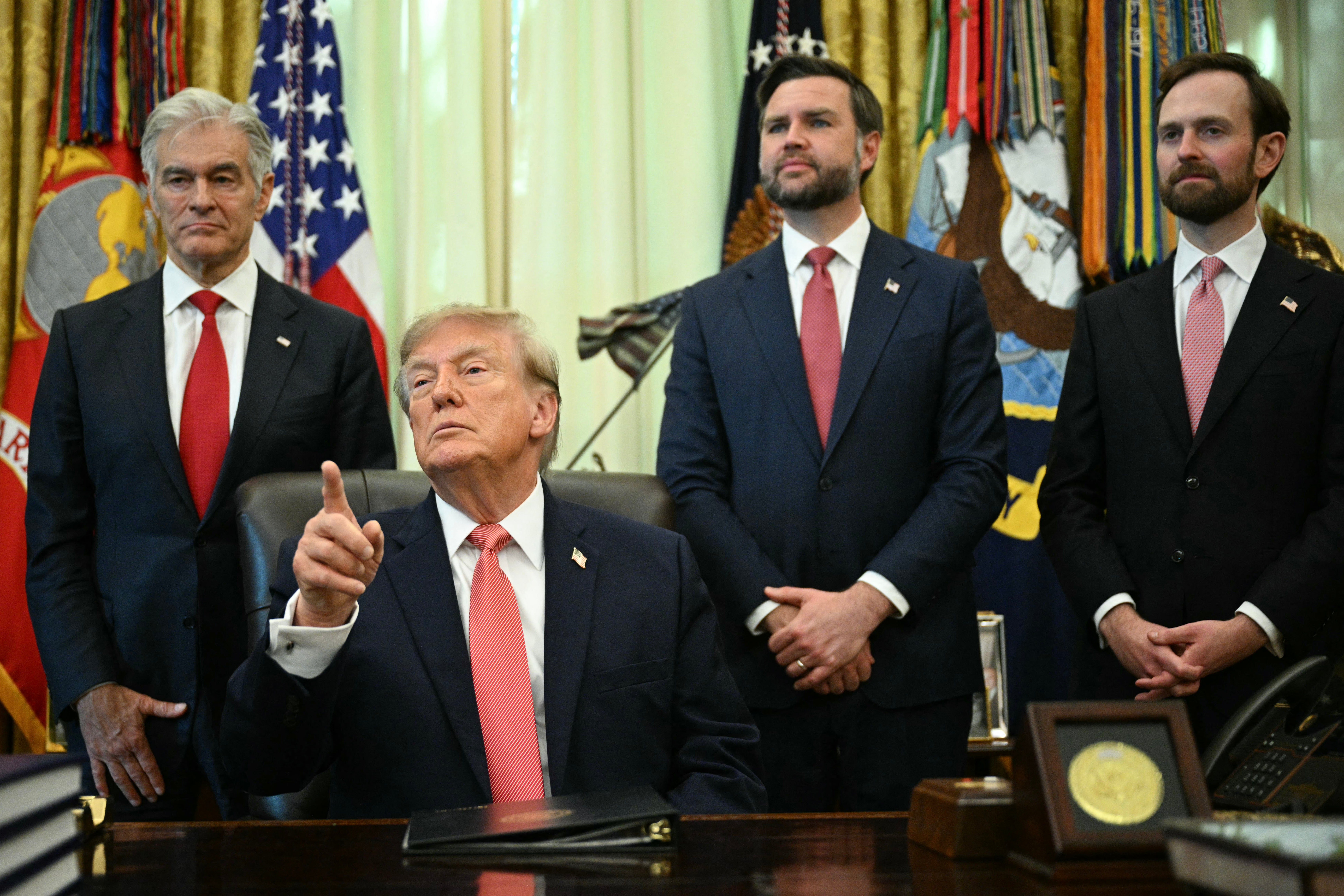 Trump and his allies, especially Vice President JD Vance, laid into the author for simply asking a question on Tuesday