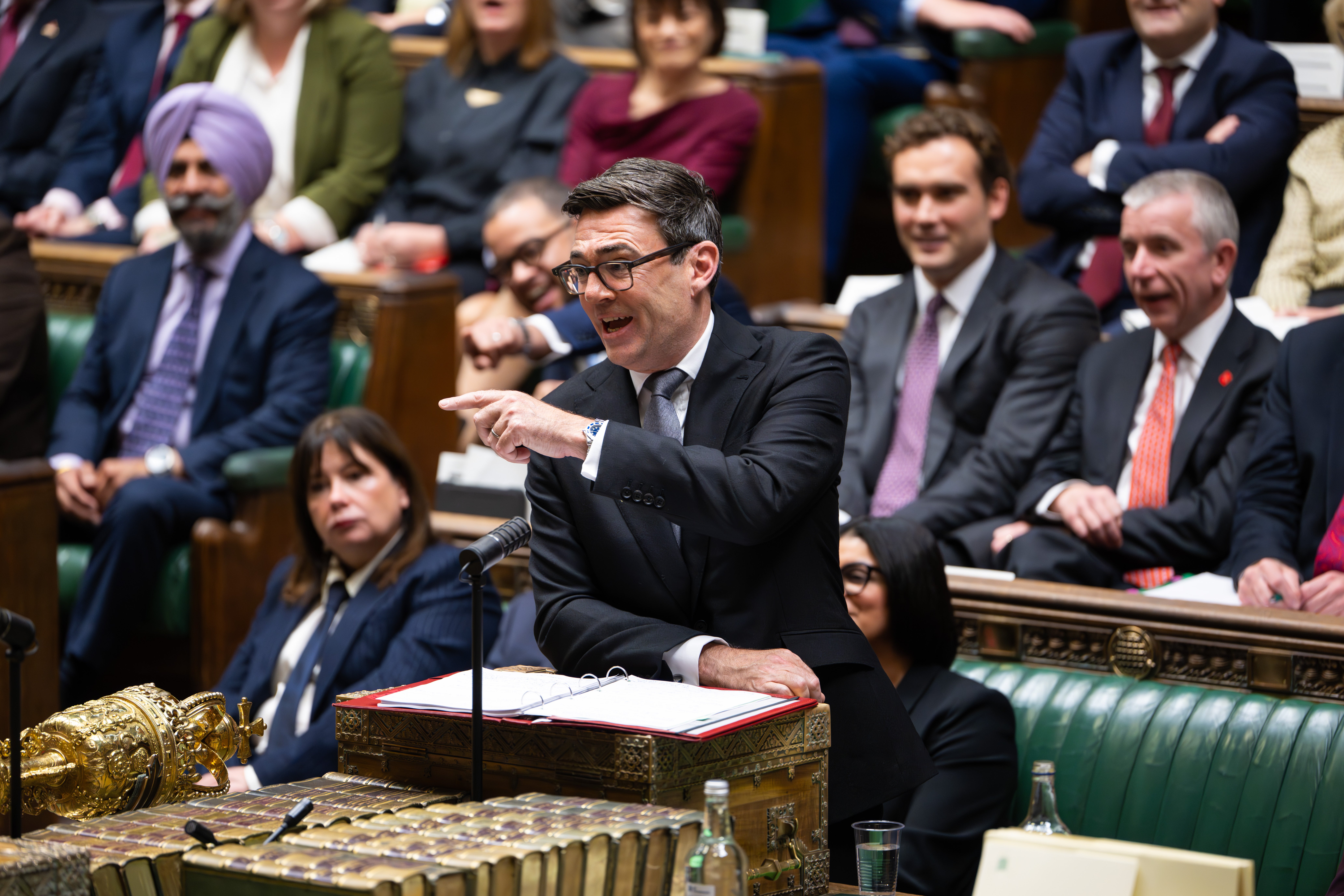 Mr Burnham’s early policies have been ‘totemic’, Mr Lewis said