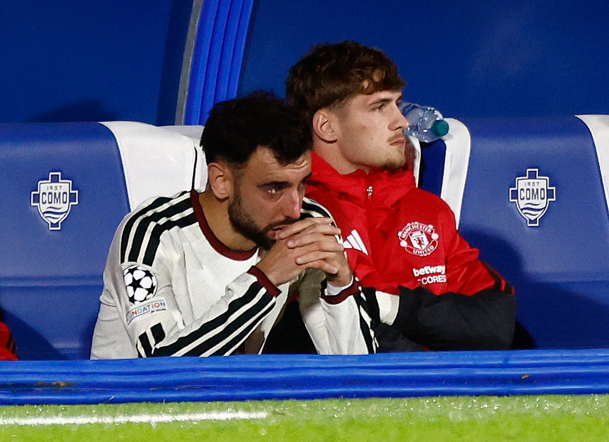 Man United skipper Bruno Fernandes wasn’t happy with the tactics employed by the coaching staff