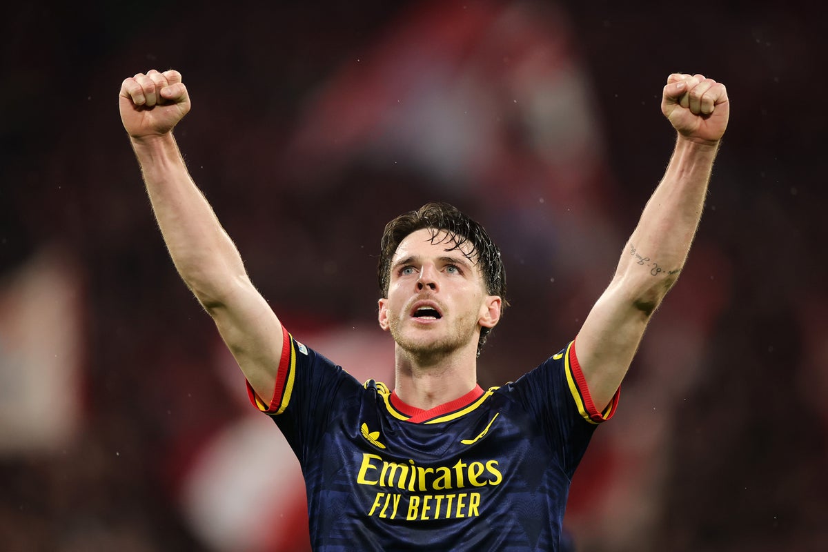 Bayern Munich v Arsenal LIVE: Rice equalises for Gunners to set up tantalising finish in Champions League