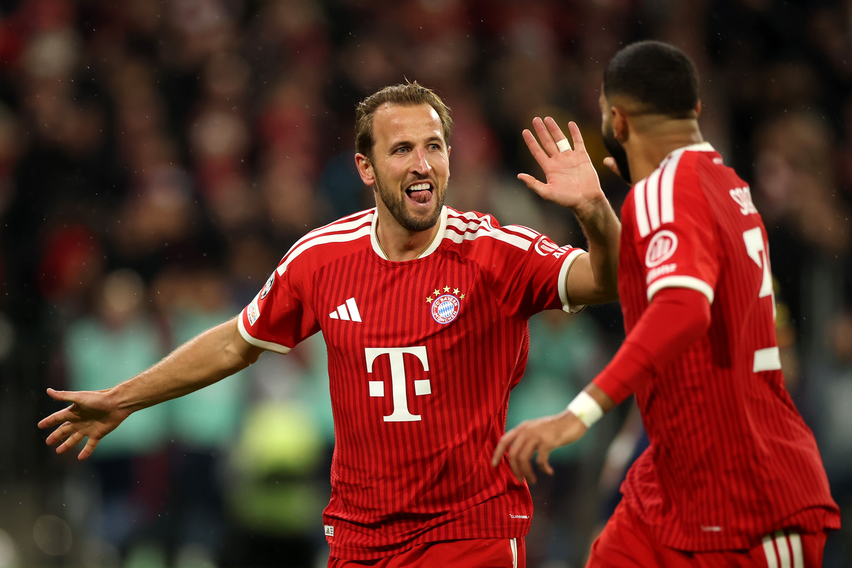 Harry Kane was scorer and creator for Bayern