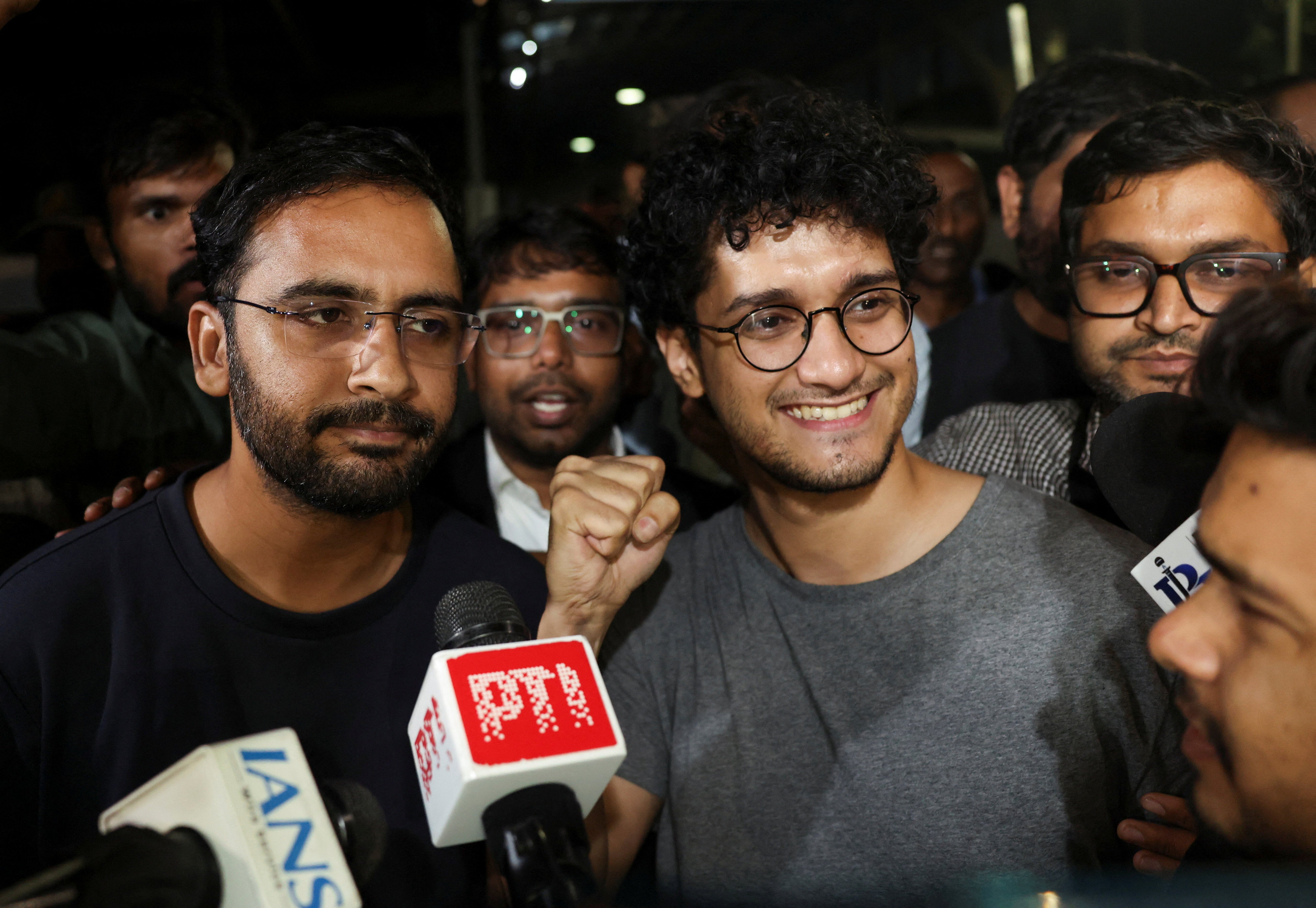 Cockroach Janta Party leaders released after seven days in custody over ...