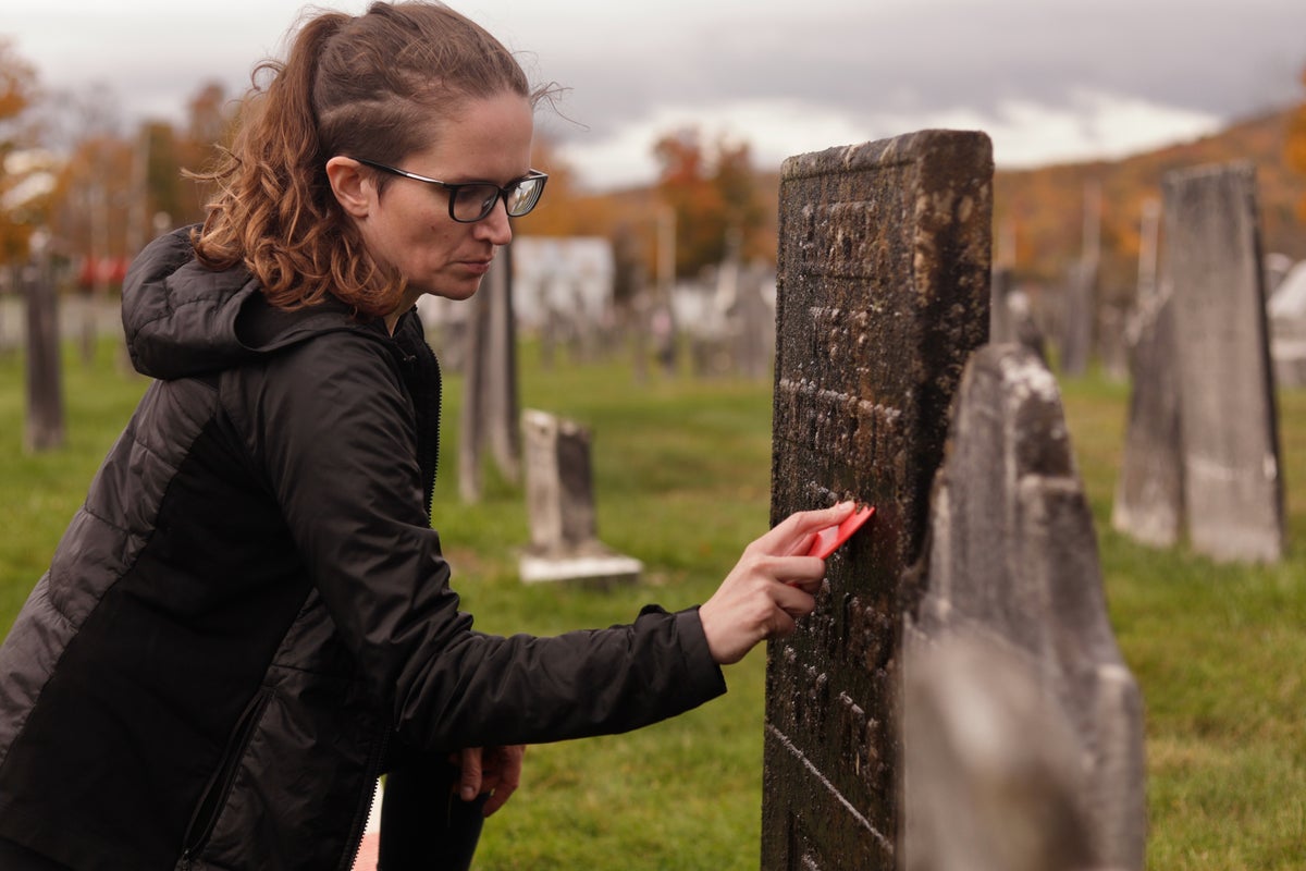 Woman cleans forgotten graves and uncovers stories of the dead