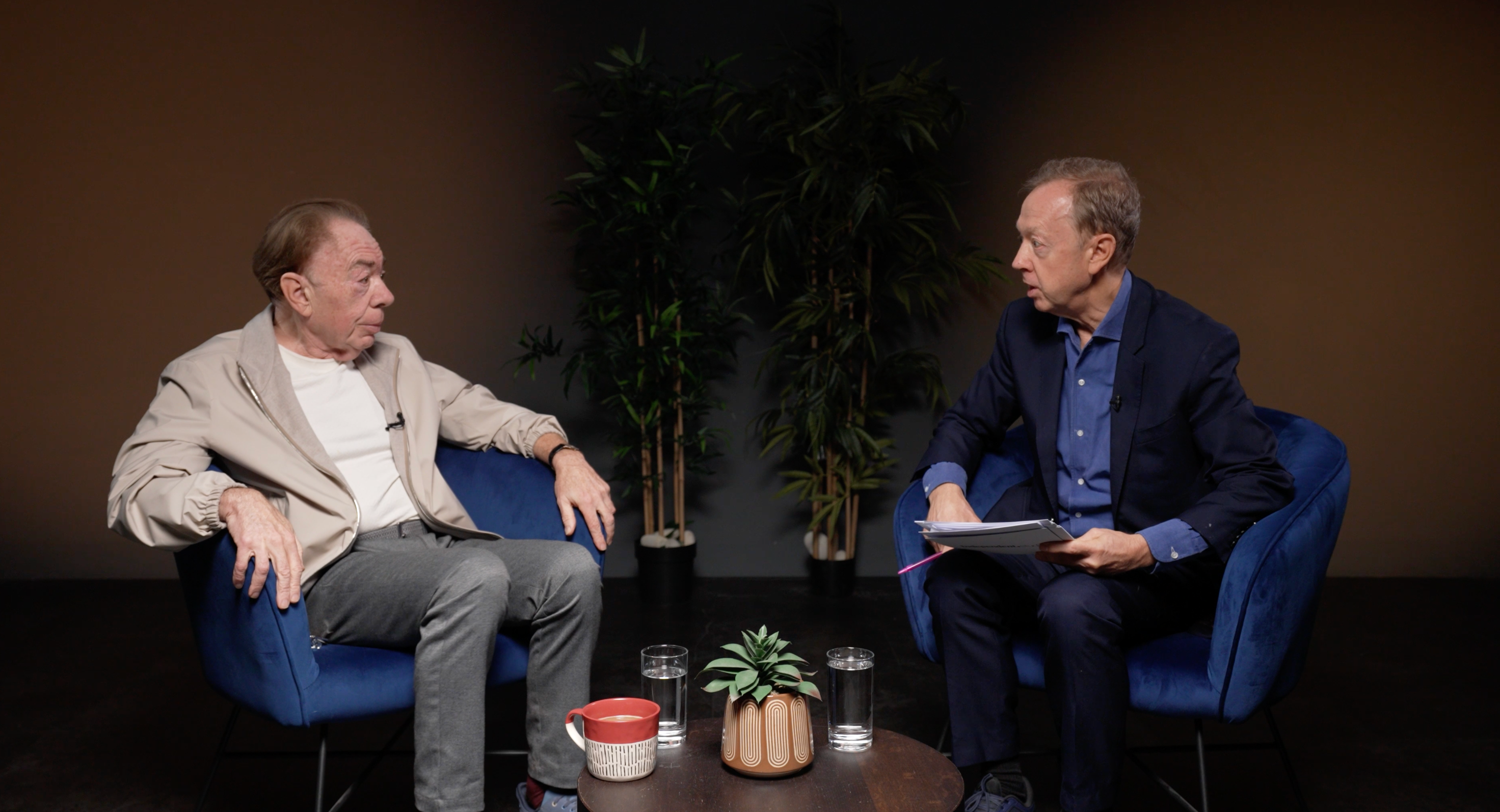 Andrew Lloyd Webber in interview with Geordie Greig
