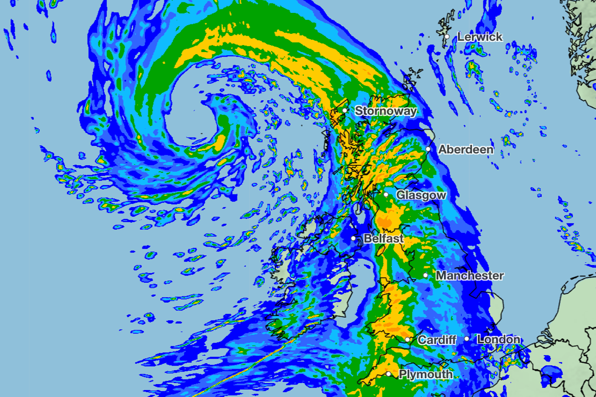 Storm Austen and Storm Boelo forecast to bring wind and rain across the UK and Ireland