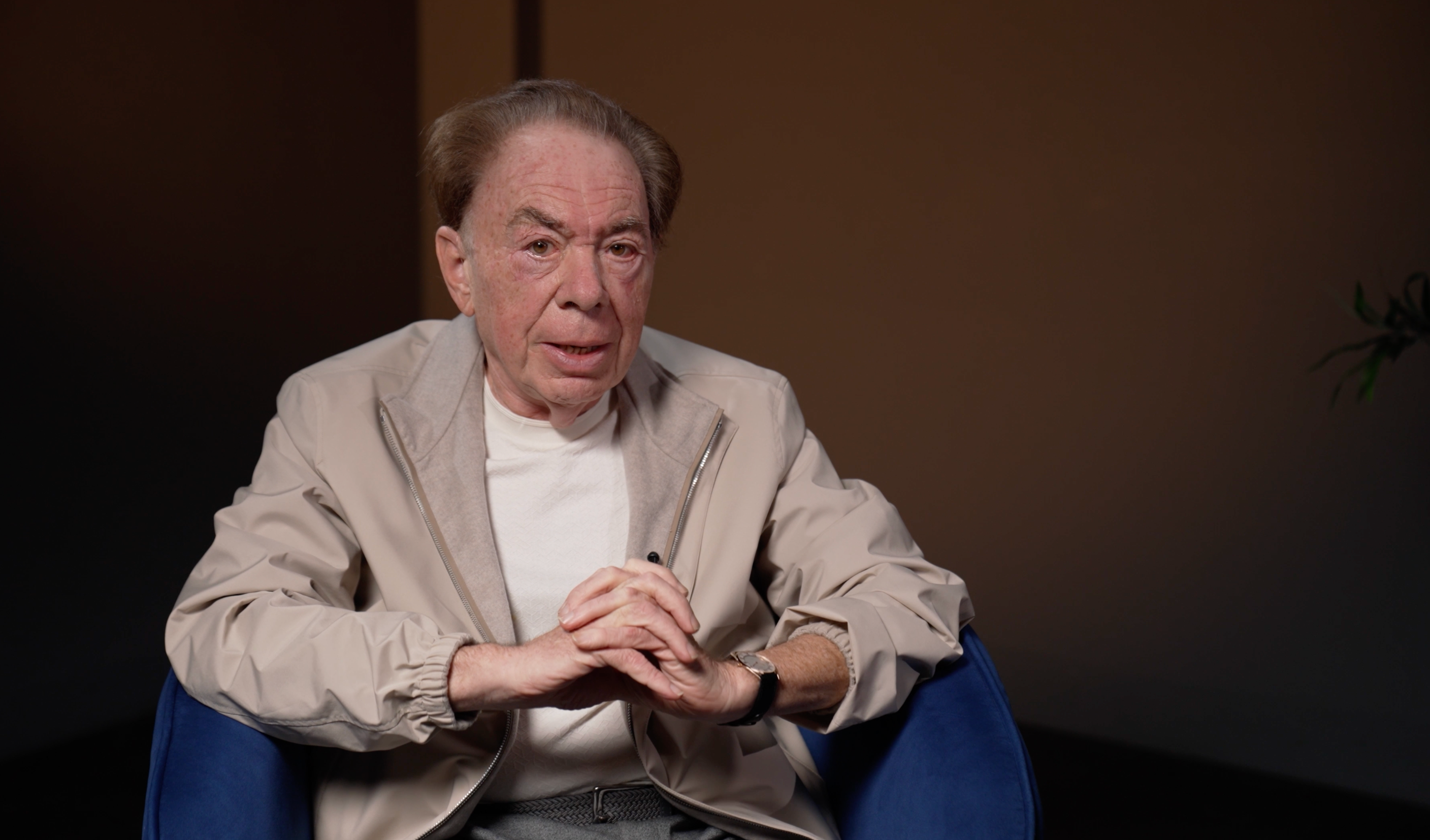 Andrew Lloyd Webber counts himself lucky