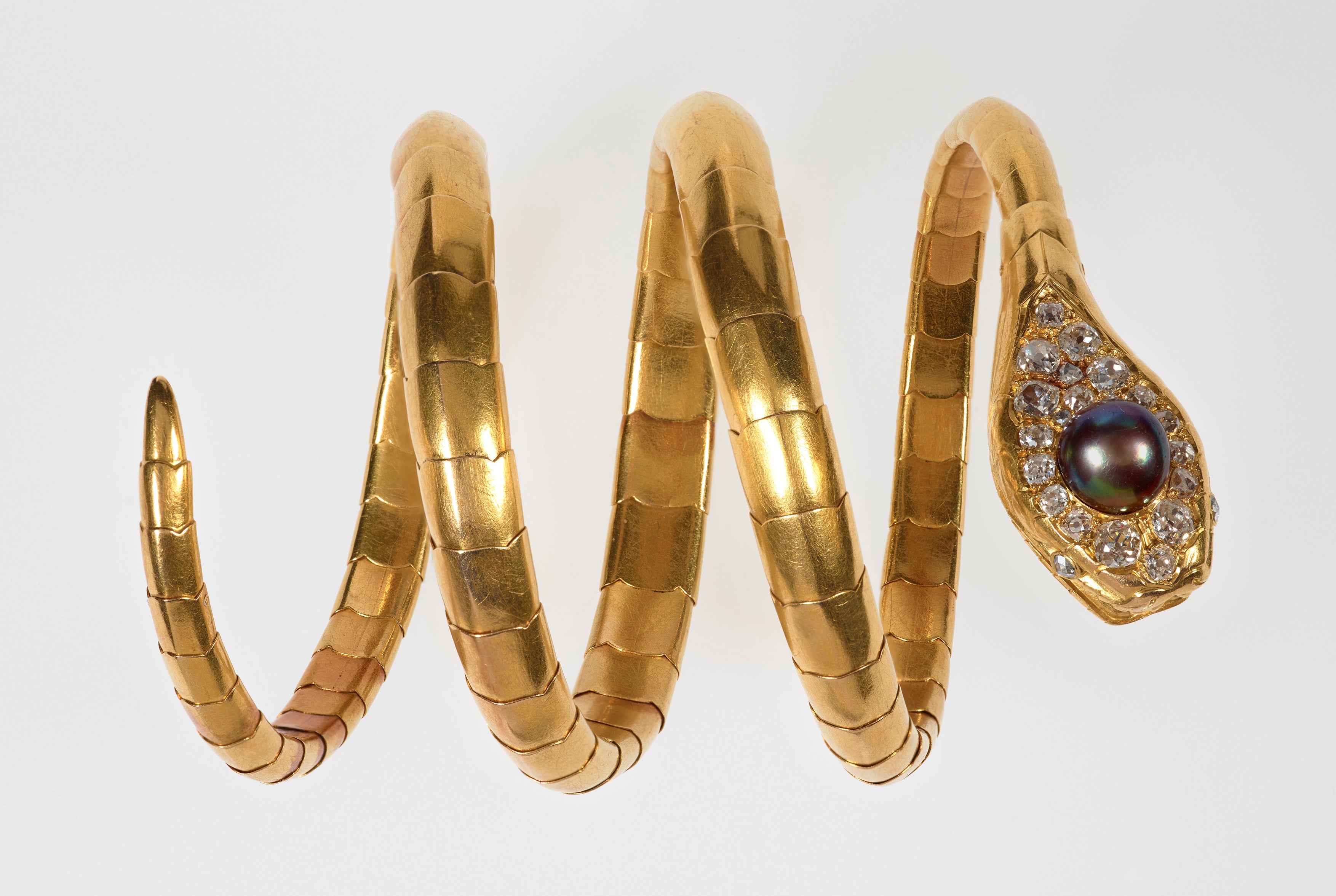 Queen Alexandra’s articulated serpent bracelet, c.1870